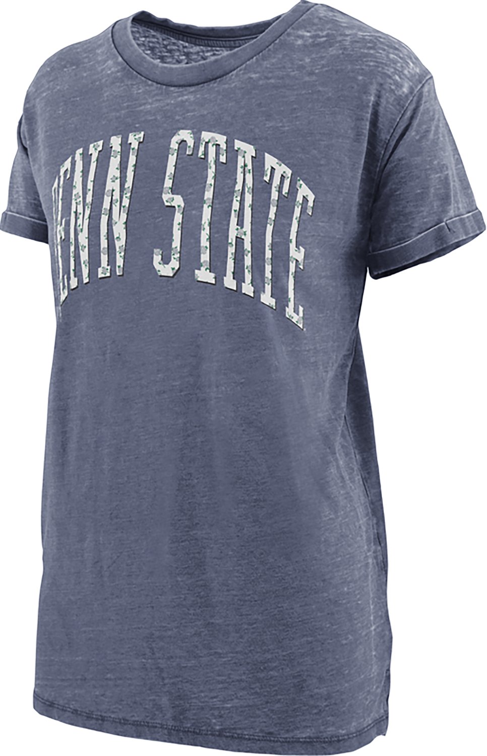 Pressbox Women's Penn State Wellington Floral Boyfriend Short Sleeve T-shirt - view number 2