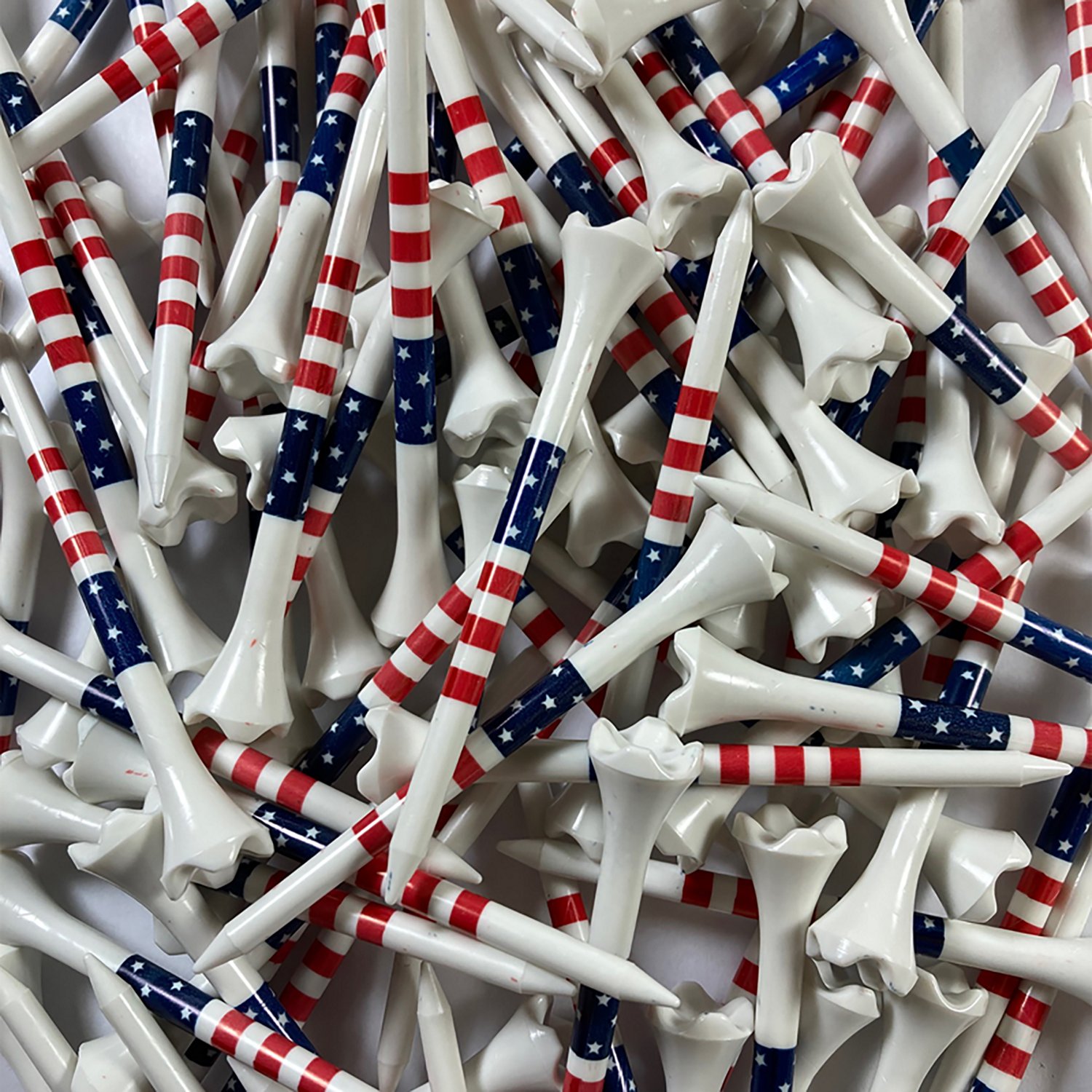 Pride Performance USA 2‑3/4 in Plastic Golf Tees 30-Pack - view number 2