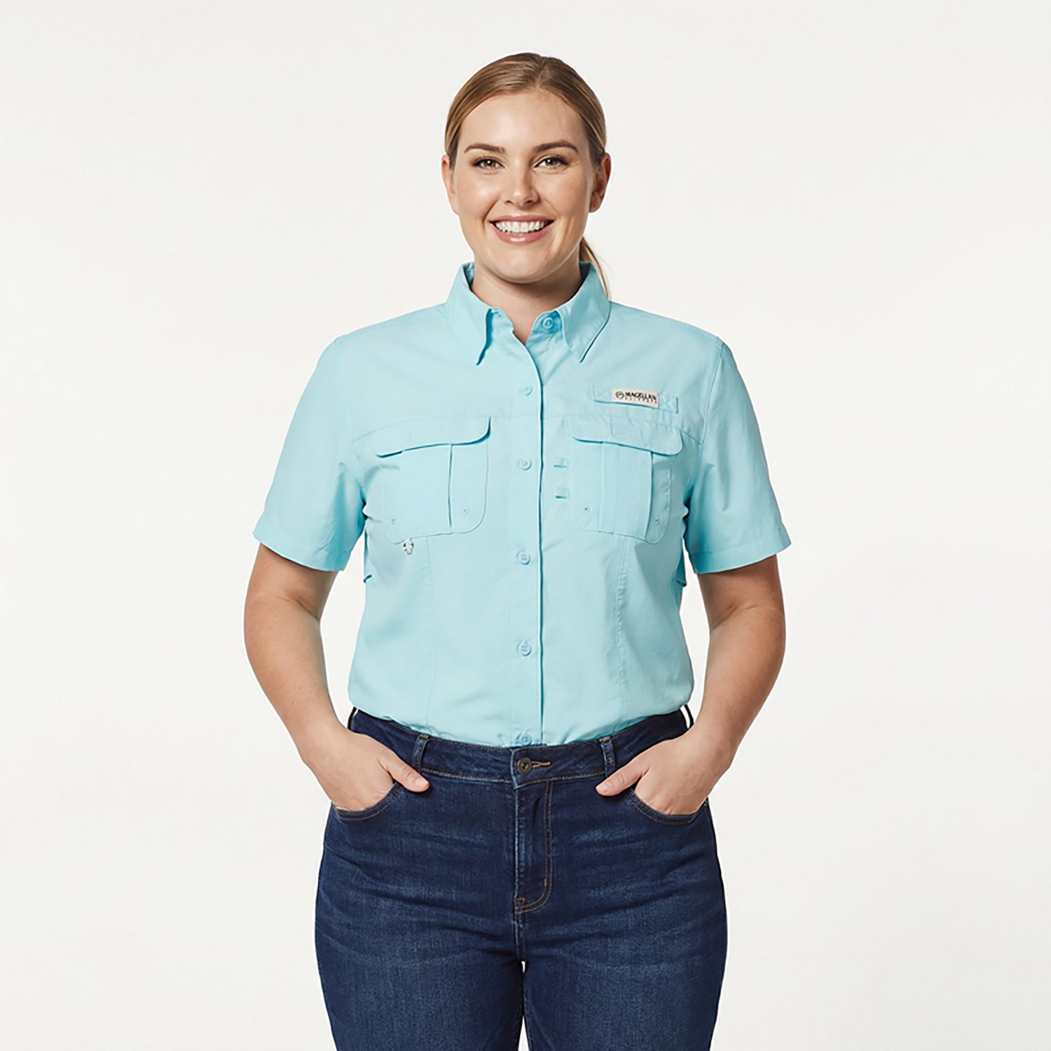 Magellan Outdoors Women's Laguna Madre Fishing Shirt                                                                             - view number 2