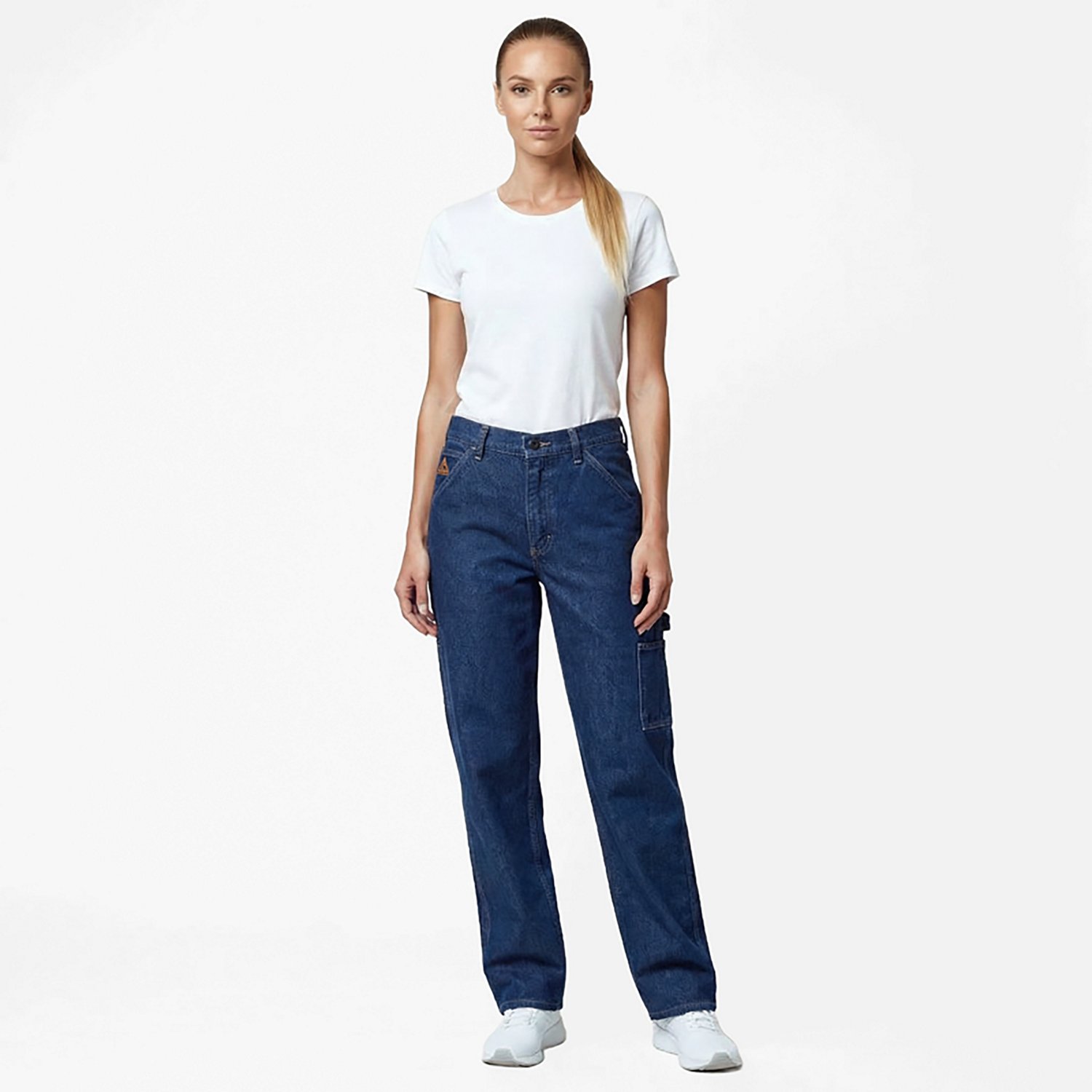 Bulwark Women's Heavyweight Pre-Washed Denim Excel FR Jeans