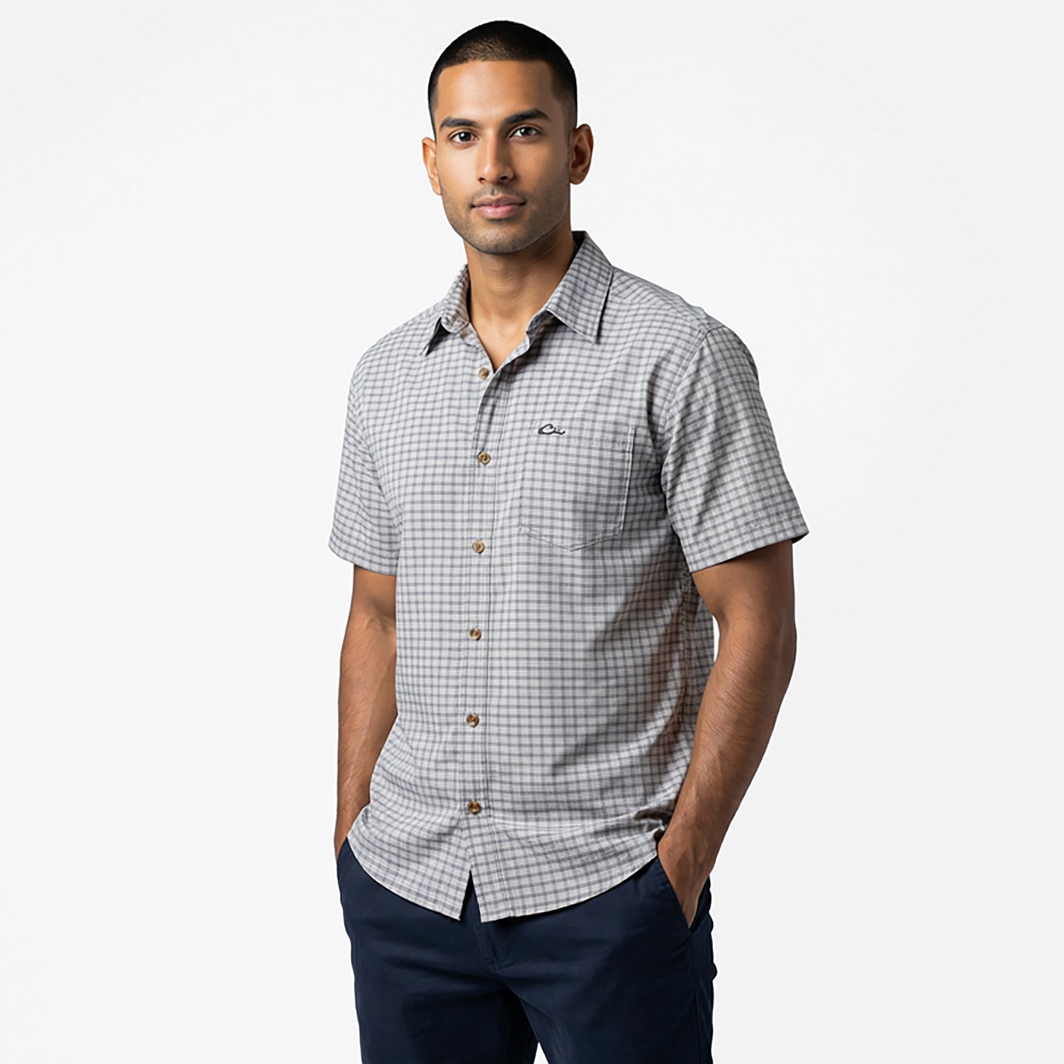 Drake Waterfowl Men's FeatherLite Check Shirt - view number 2