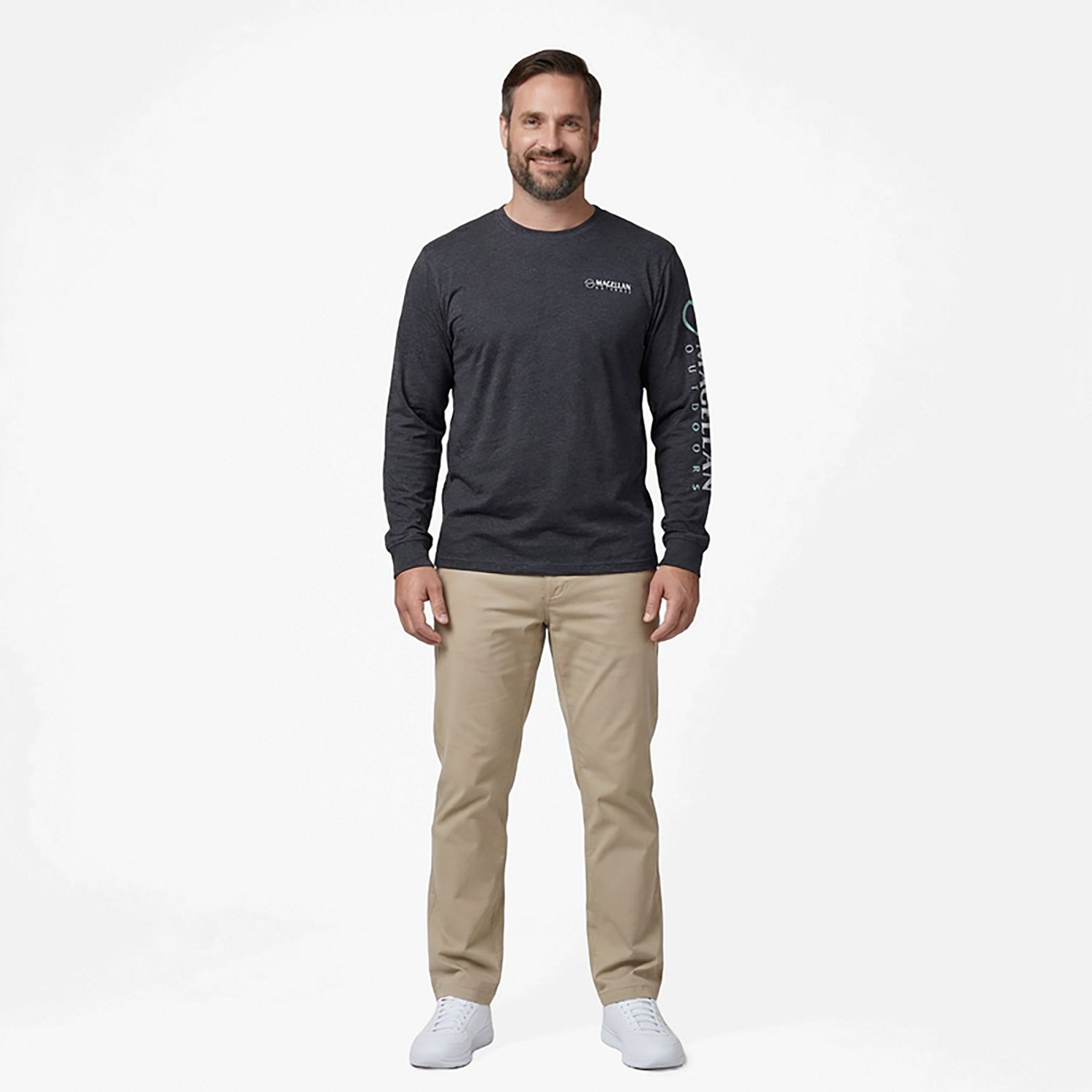 Magellan Outdoors Men's Grotto Falls Long Sleeve T-shirt - view number 3