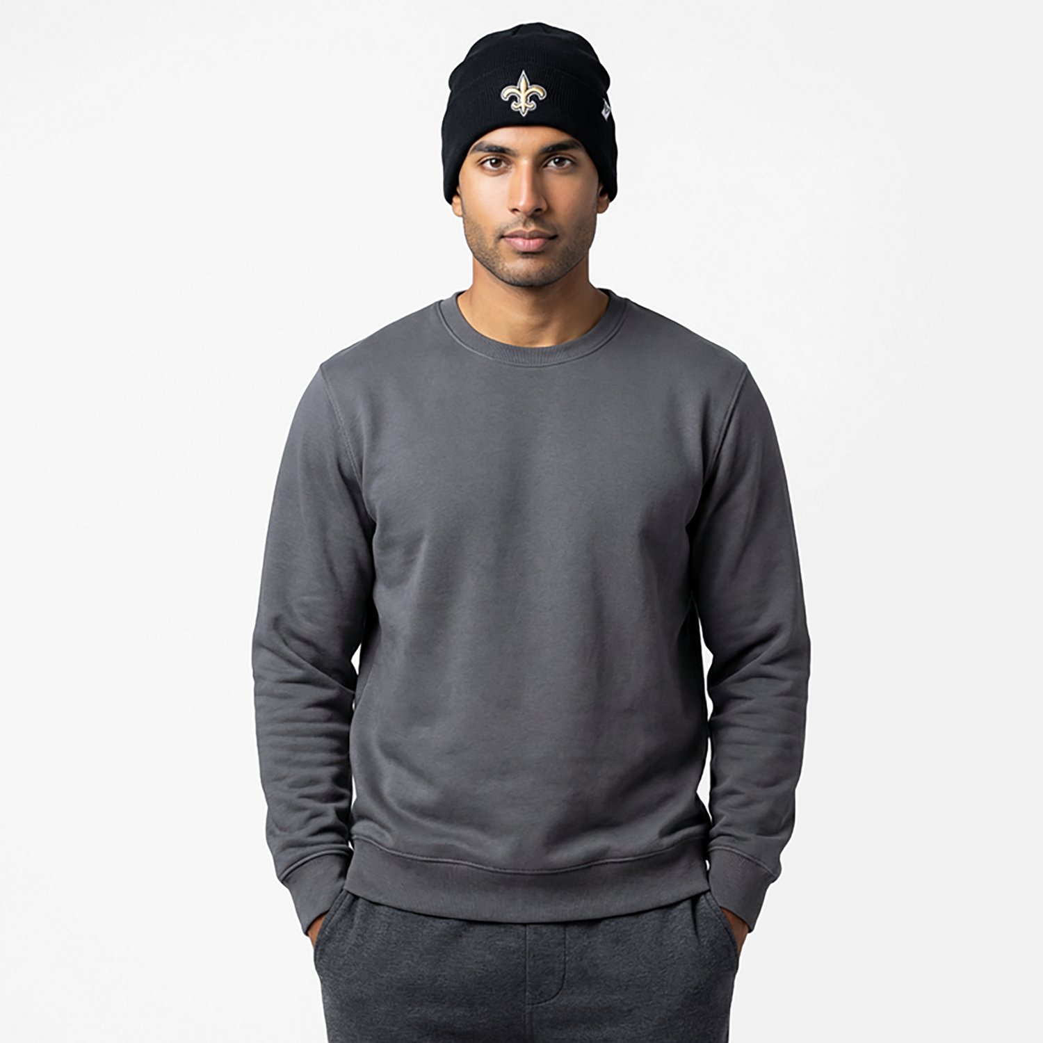 '47 Adults' New Orleans Saints Raised Cuff Knit Cap - view number 2