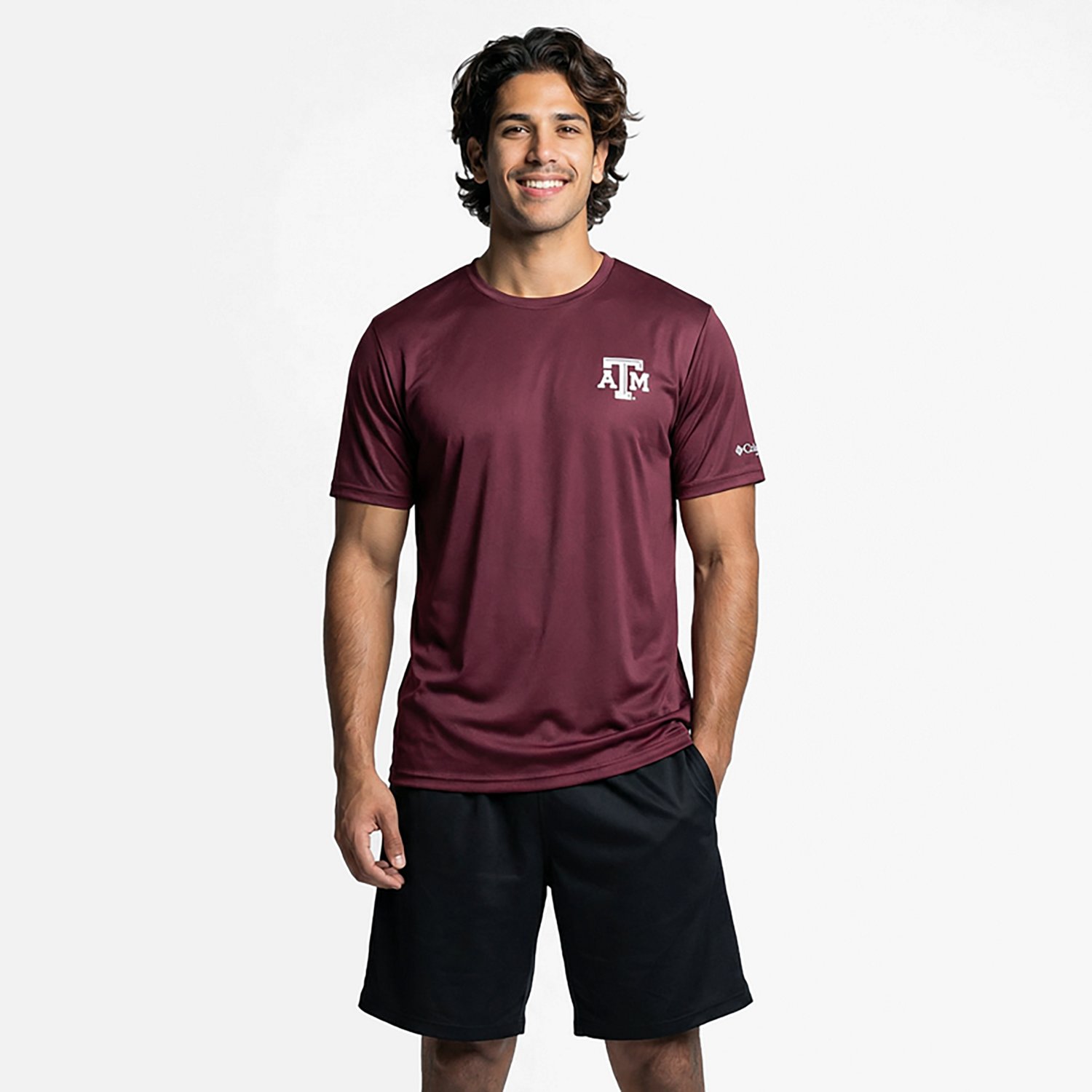 Columbia Sportswear Men's Texas A&M University Terminal Tackle Short Sleeve T-shirt - view number 2