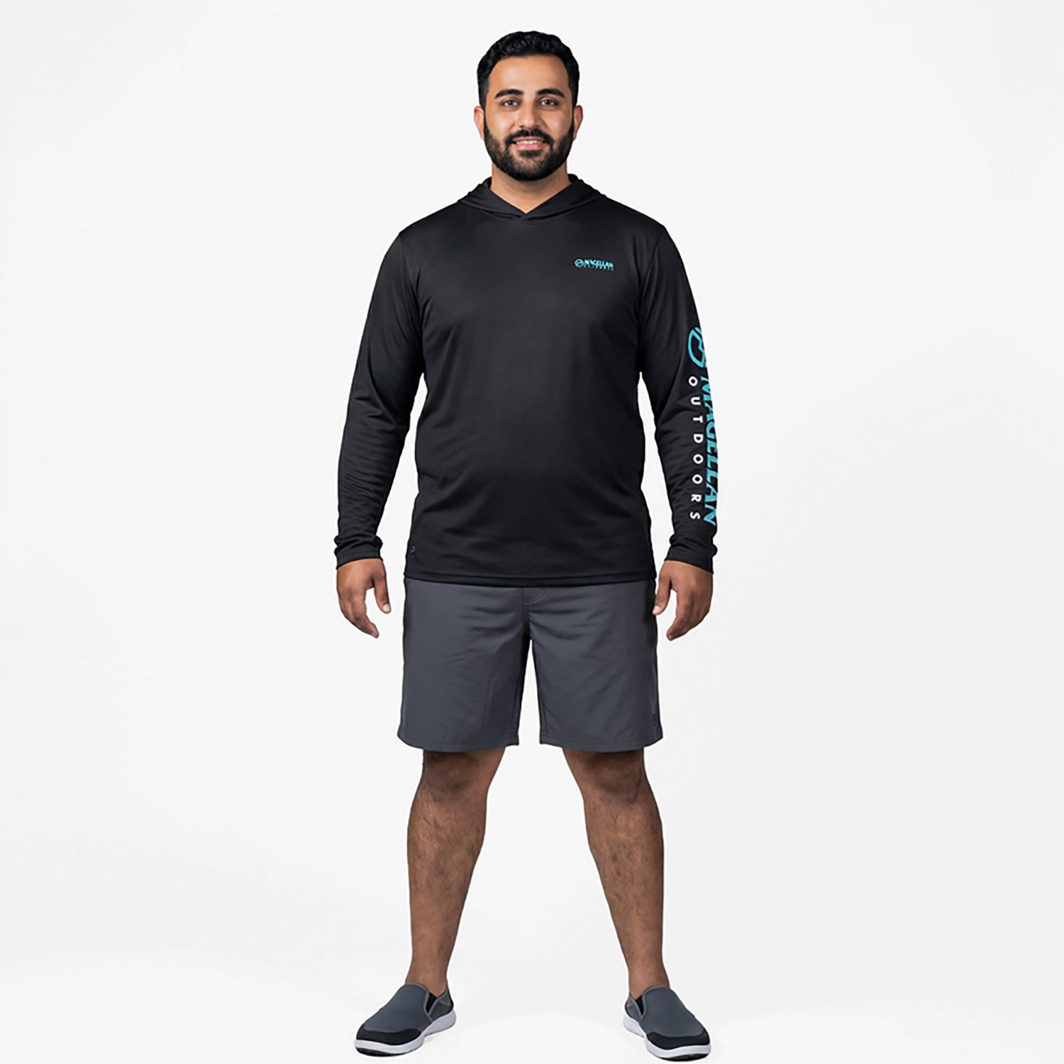 Magellan Outdoors Men's Casting Crew Long Sleeve Hoodie