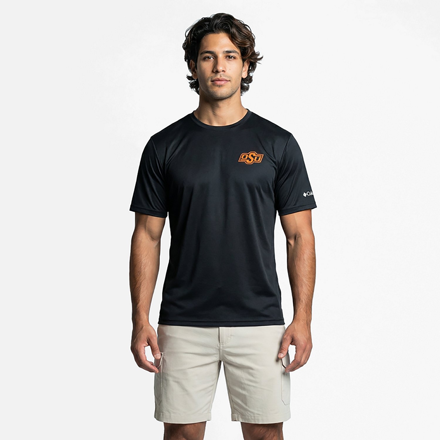 Columbia Sportswear Men's Oklahoma State University Terminal Tackle T-shirt - view number 4