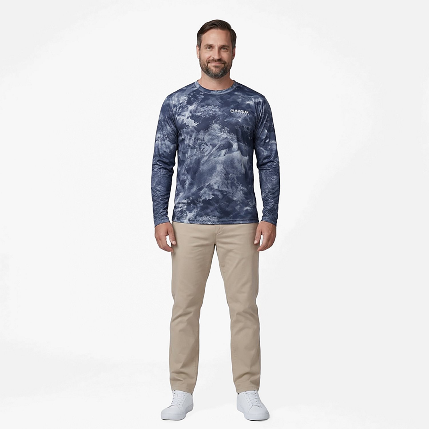 Magellan Outdoors Men's Realtree Xtreme Reversible Crew Long-Sleeve T-shirt                                                      - view number 3