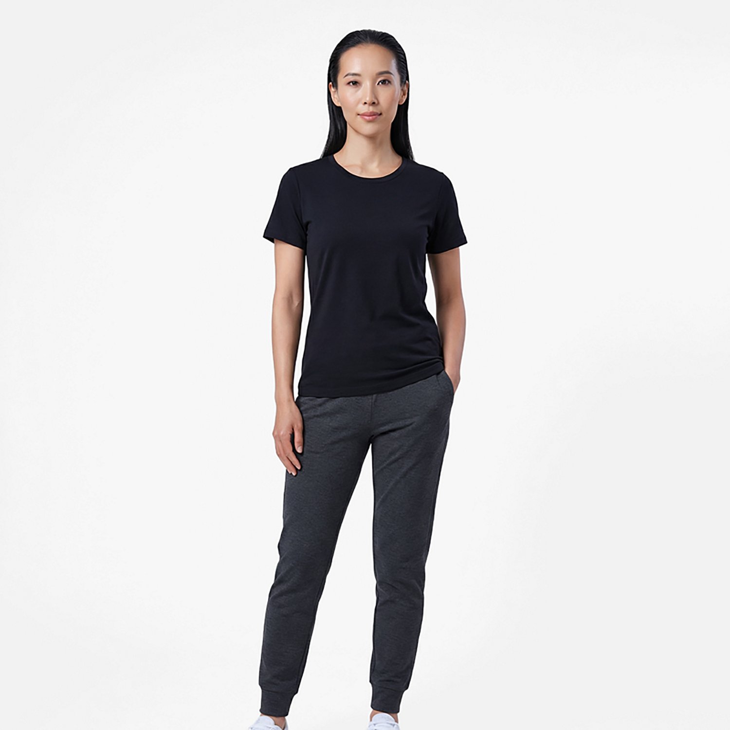 BCG Women's Sign Relaxed Crew Jersey T-shirt - view number 2