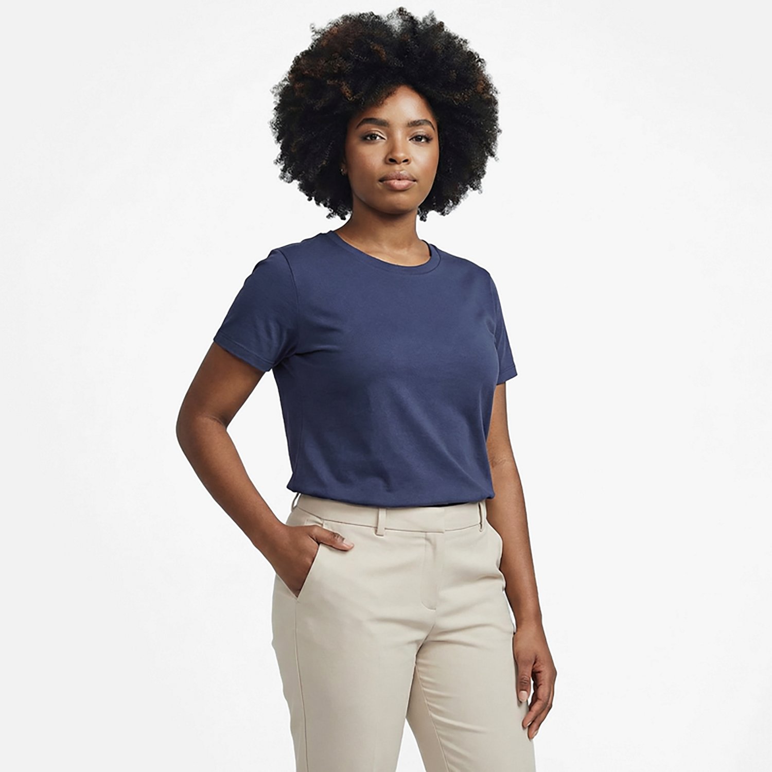 BCG Women's Sign Relaxed Crew Jersey T-shirt - view number 4