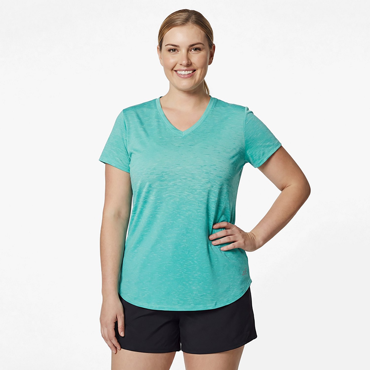 BCG Women's Ombre V-neck Training T-shirt                                                                                        - view number 2