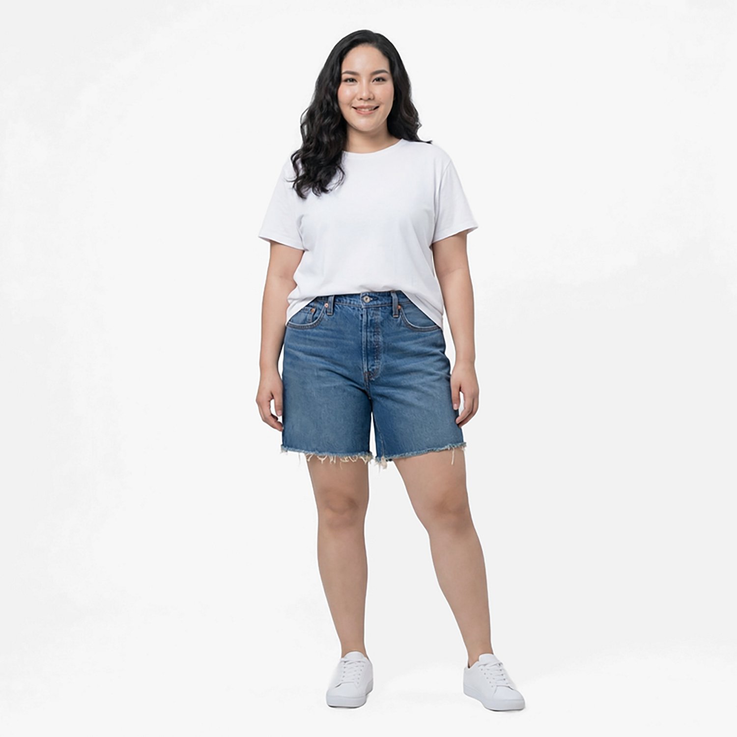 Levi's Women's 501 Mid Thigh Shorts