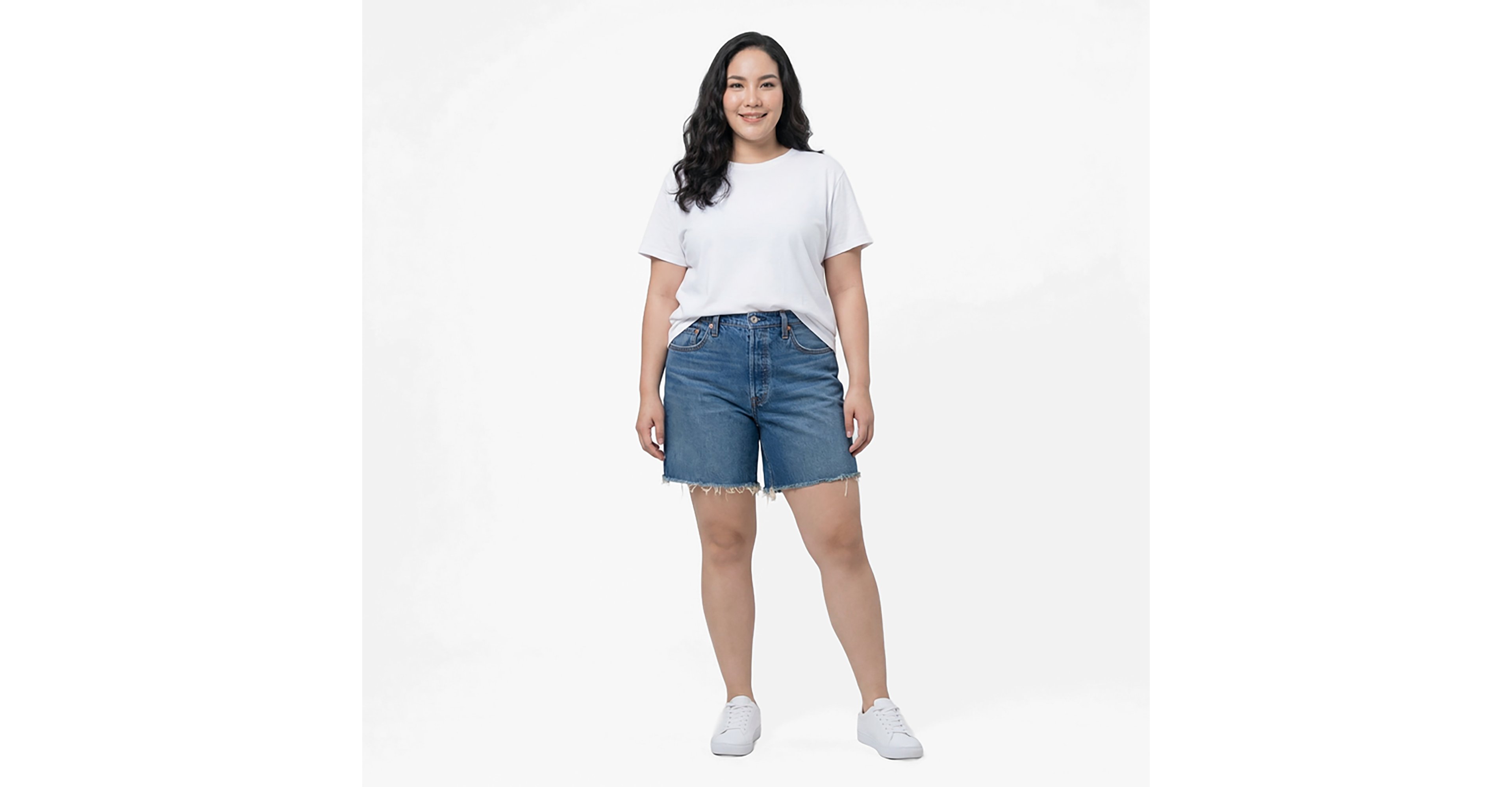 Levi's Women's 501 Mid Thigh Shorts