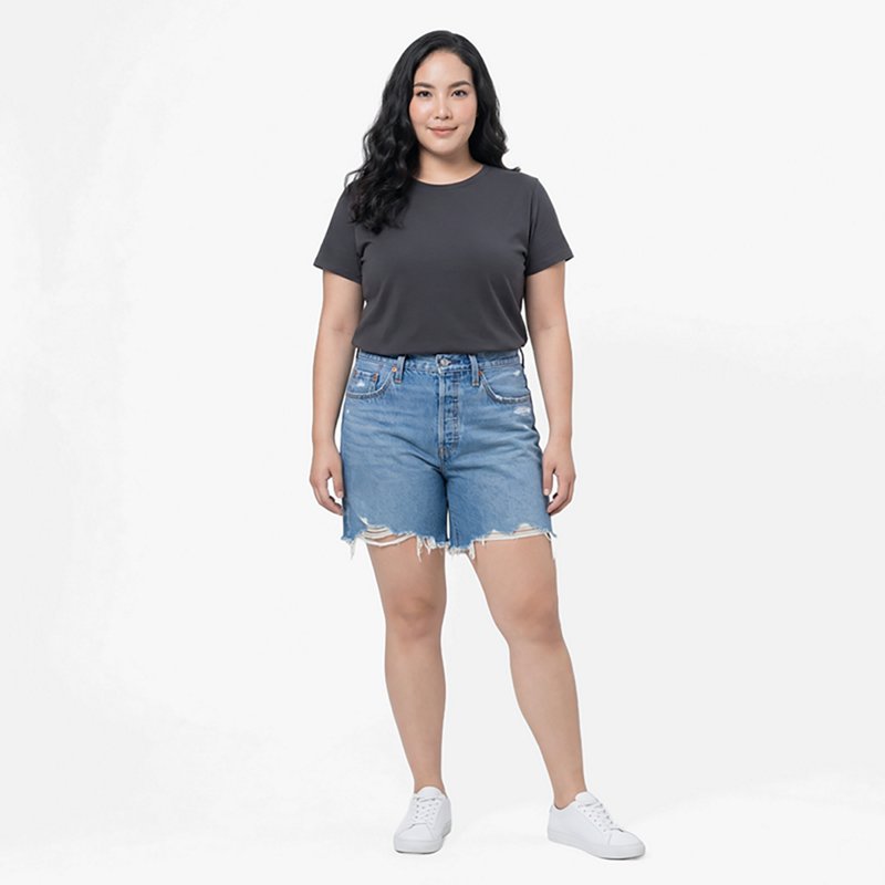 Levi's Women's 501 Mid Thigh Shorts