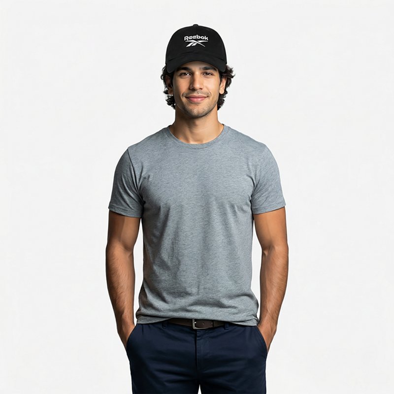 Reebok Unisex Adult Baseball Cap, One Size, Black