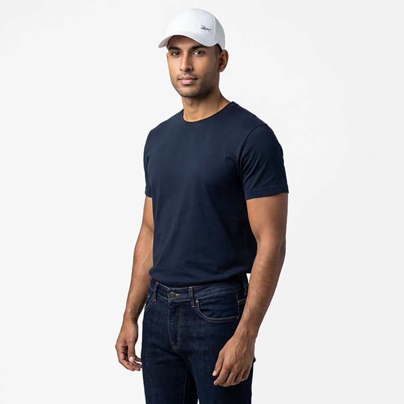 Reebok Unisex Adult Baseball Cap, One Size, White