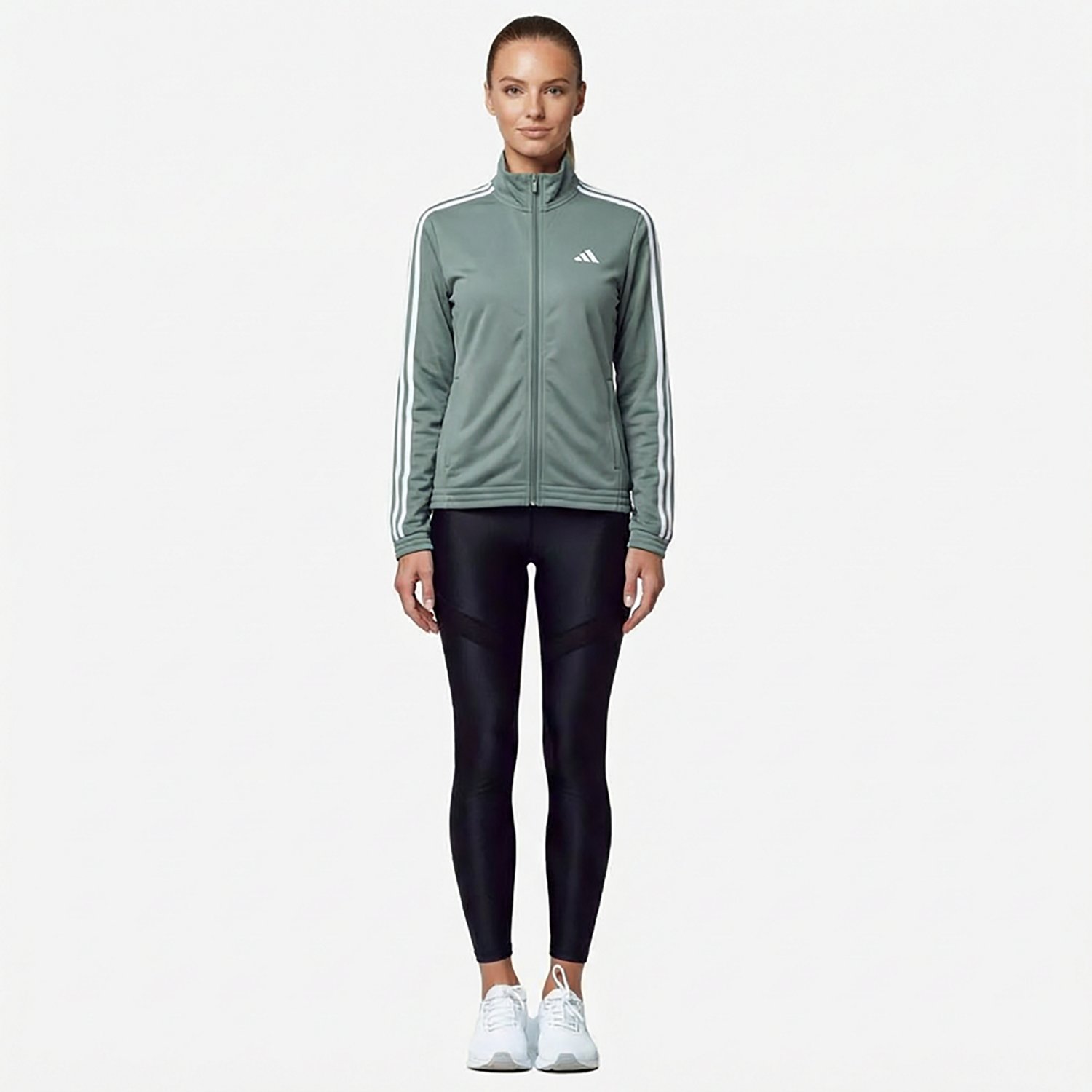 adidas Women's Tricot 3-Stripes Track Top
