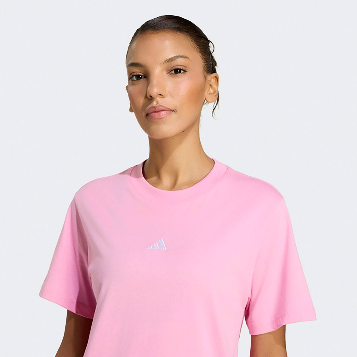 adidas Women's Essentials Small Logo Cotton T-shirt                                                                              - view number 3