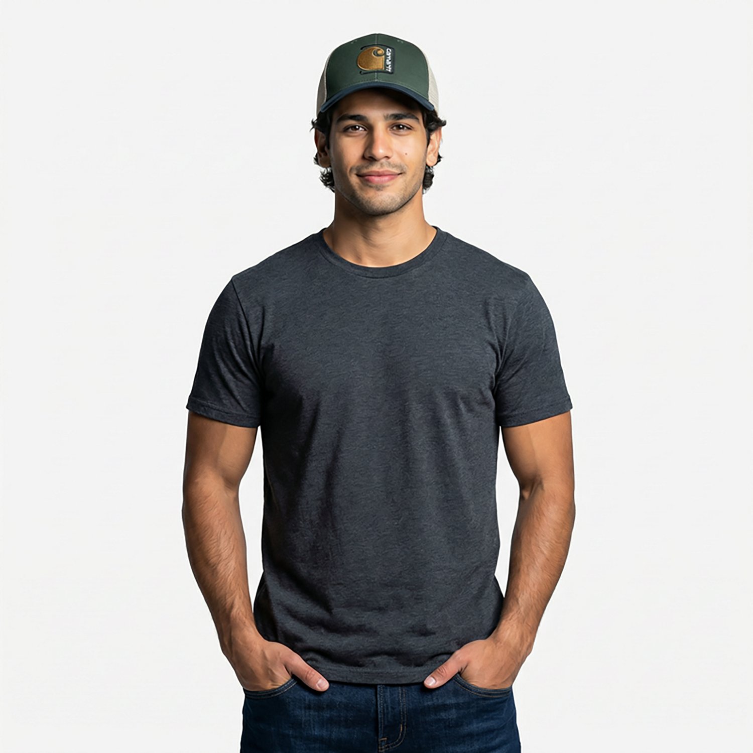 Carhartt Men's Canvas Logo Patch Cap