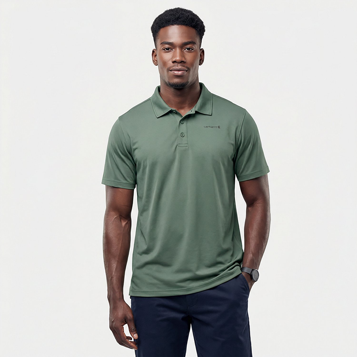 Carhartt Men's Force Sun Defender Polo Shirt - view number 2