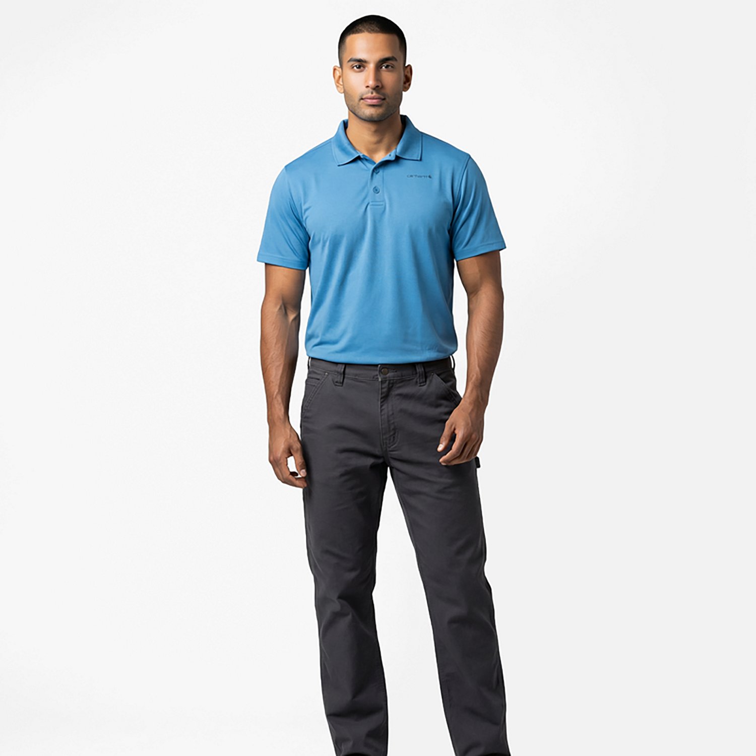 Carhartt Men's Force Sun Defender Polo Shirt - view number 2