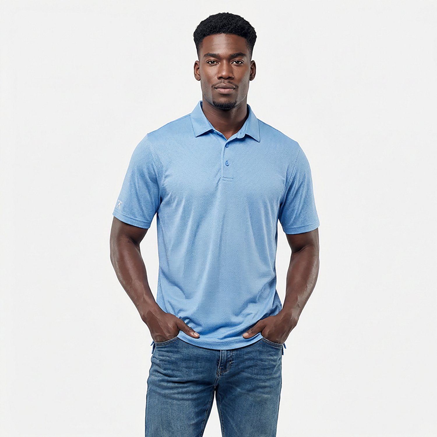 Antigua Men's Rings Polo Shirt - view number 2