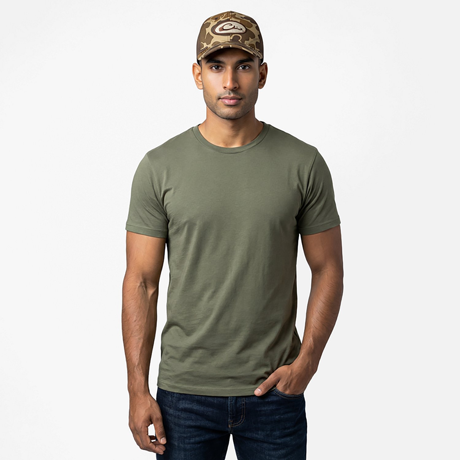 Drake Men's Oval Logo Foam Cap