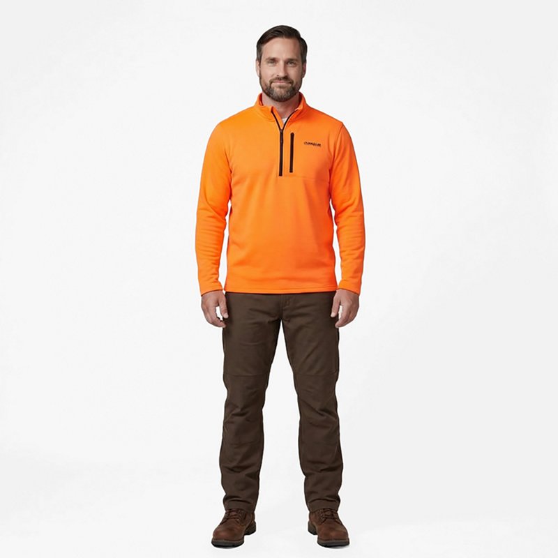 Magellan Outdoors Men's HuntGear Crockett 1/4 Zip Long Sleeve Pullover