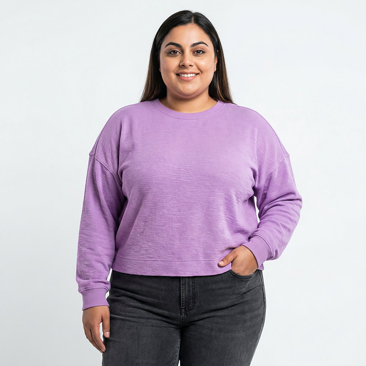 Jadelynn Brooke Women's Long Weekend Crewneck Sweatshirt - view number 2