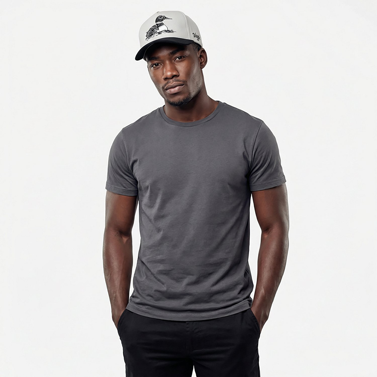 Waggle Men's Red Eye Corduroy Brim Hat
