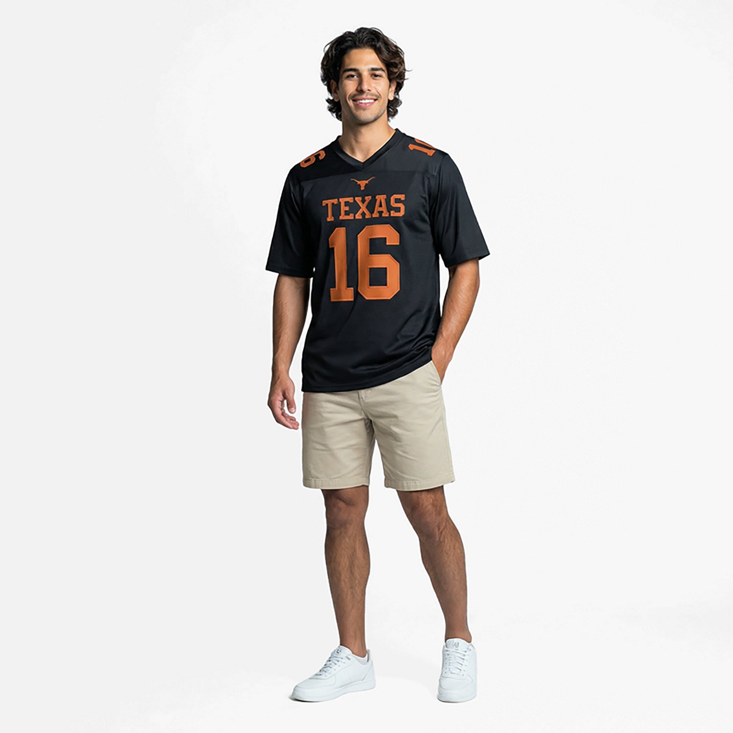 Retro Brand Men's Texas Longhorns Arch Manning College Classics Replica Jersey - view number 2