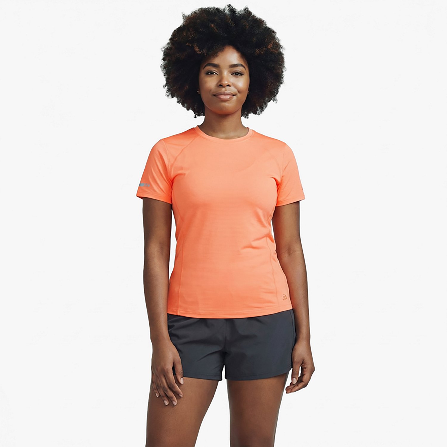 BCG Women's Run Mesh Back Short Sleeve T-shirt - view number 2