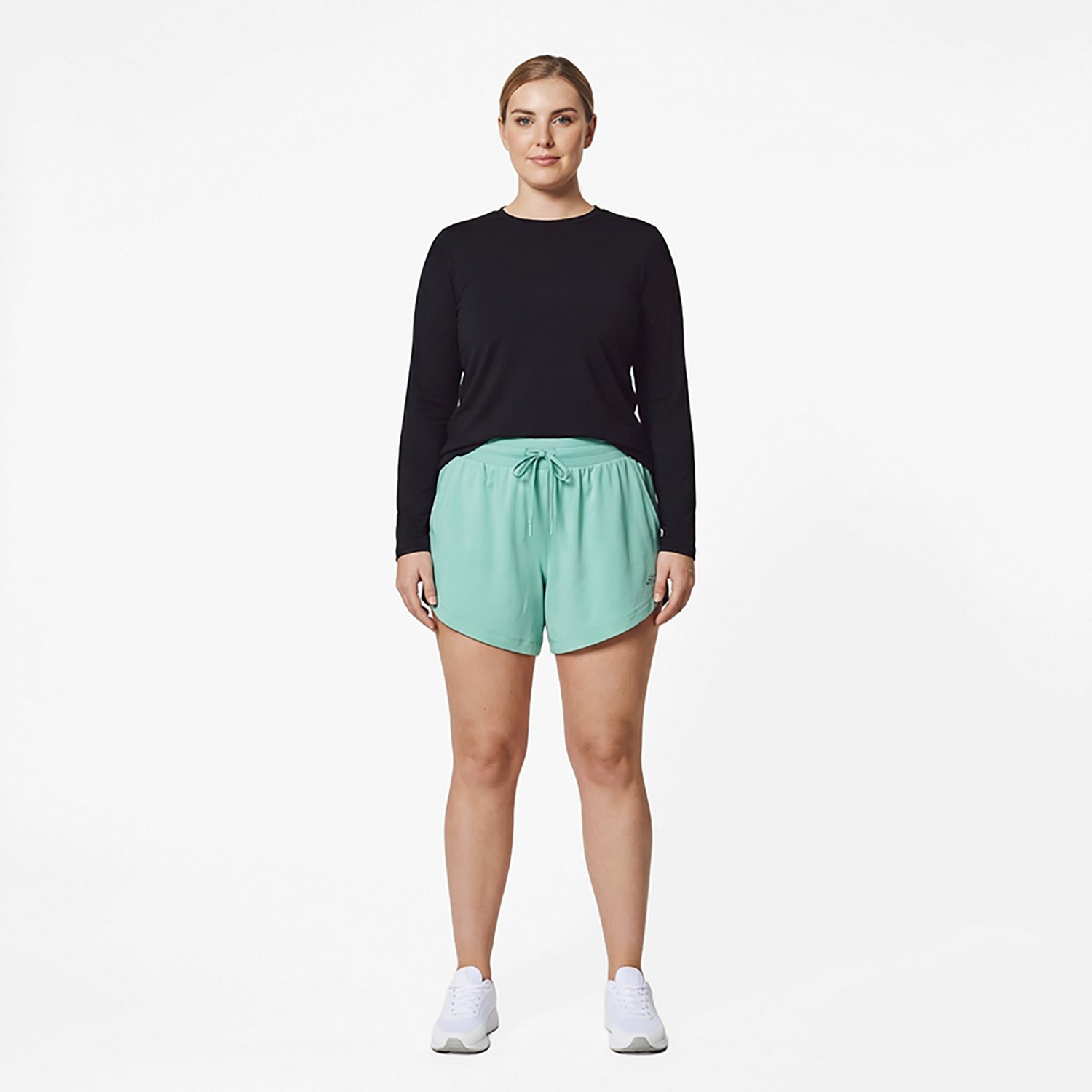 BCG Women's Curve Hem Knit 5'' Short