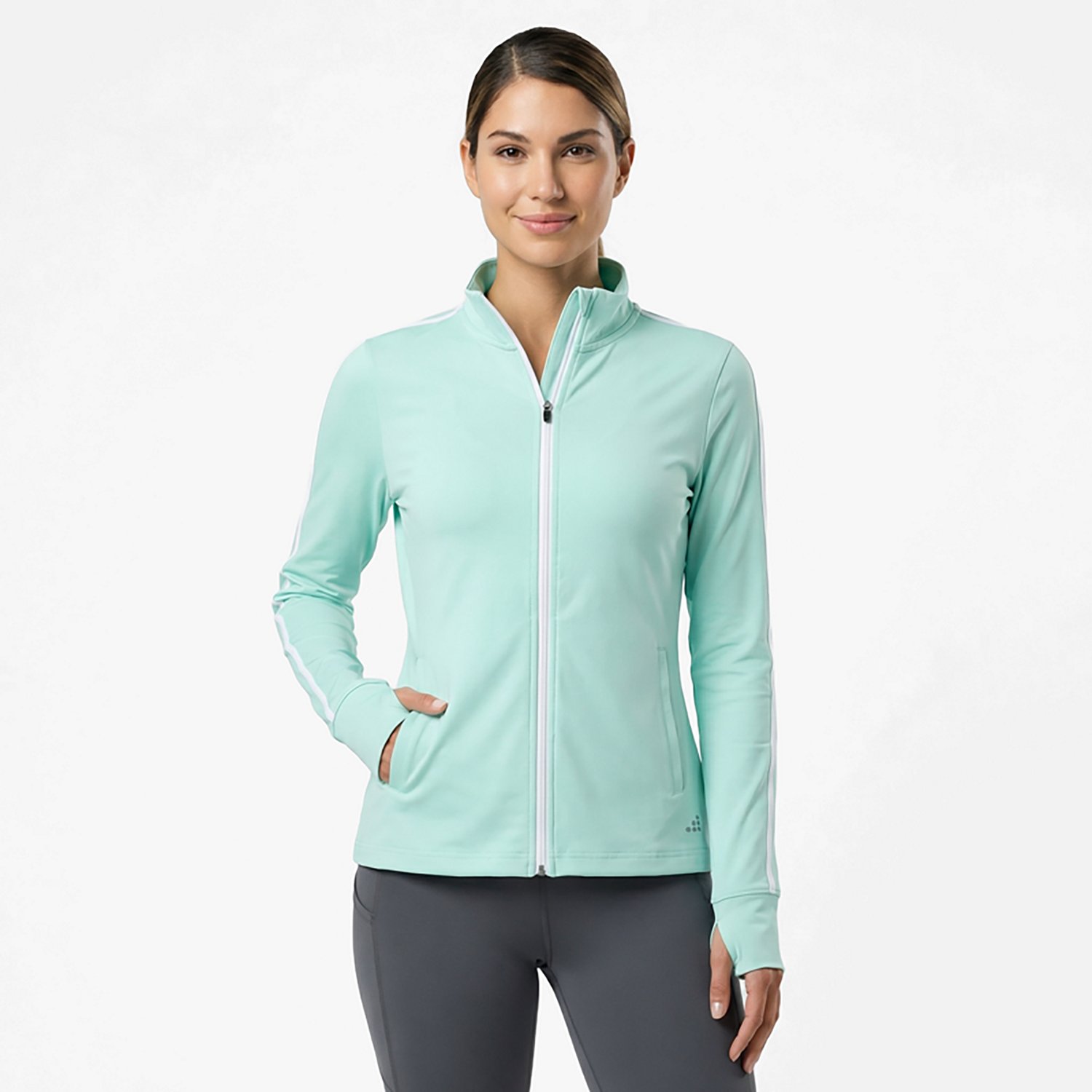 BCG Women's Knit Tech Full Zip Jacket - view number 2