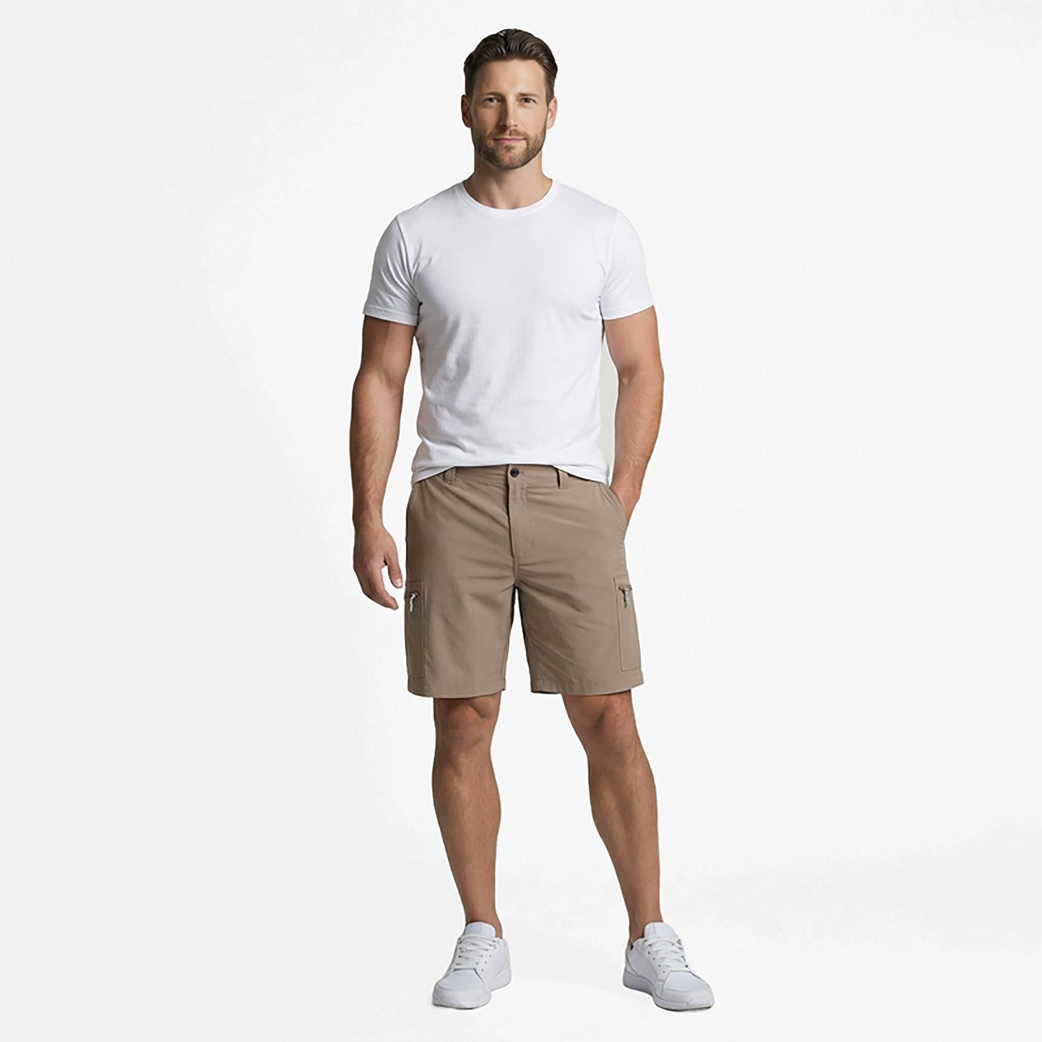 Magellan Outdoors Men’s Barton Creek Cargo Shorts 9 in