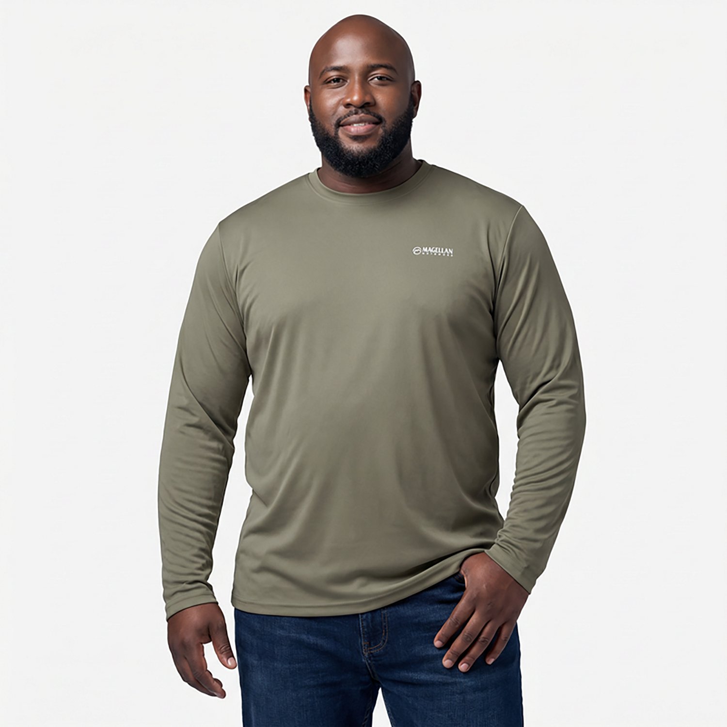 Magellan Outdoors Men's Local State Tennessee Graphic Crew Long Sleeve T-shirt