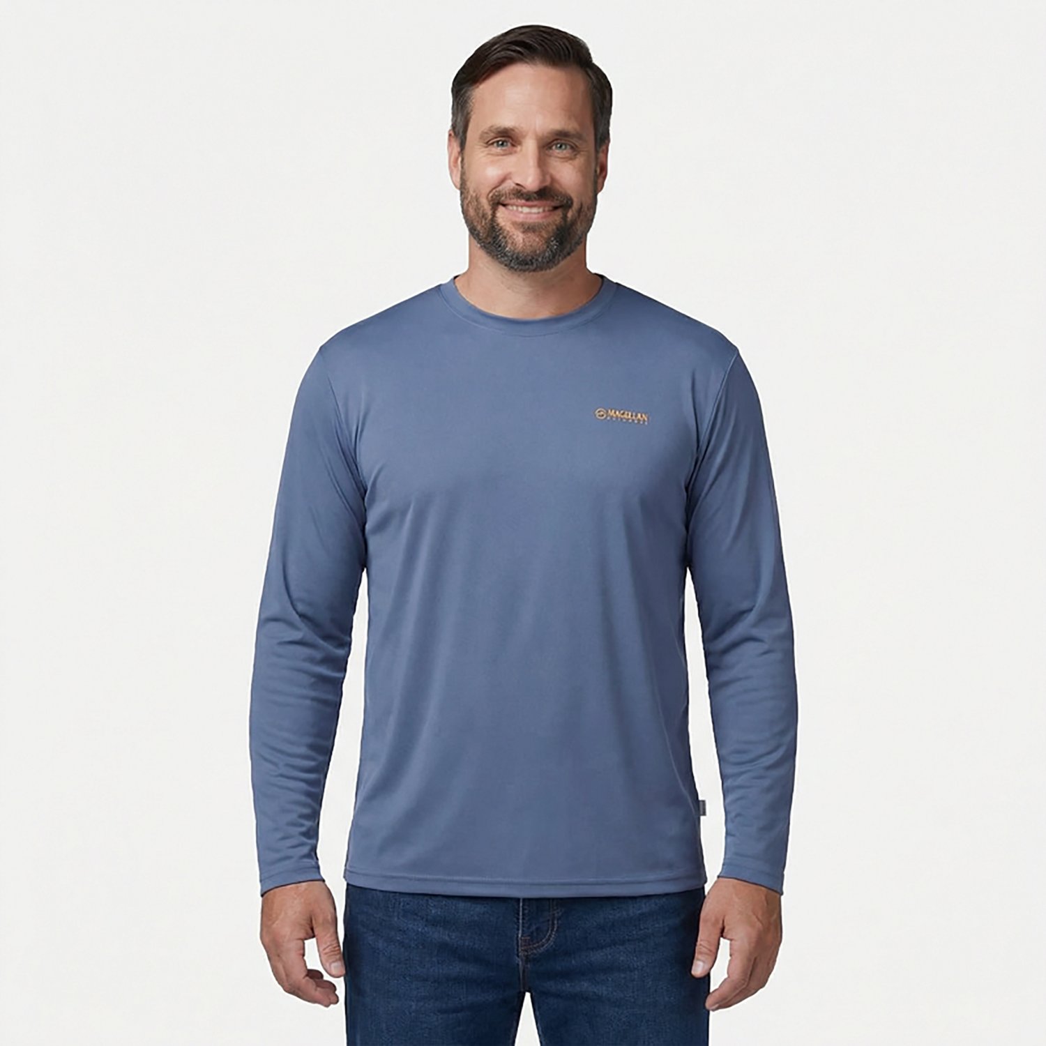 Magellan Men's Local State GFX Crew Long Sleeve Tee