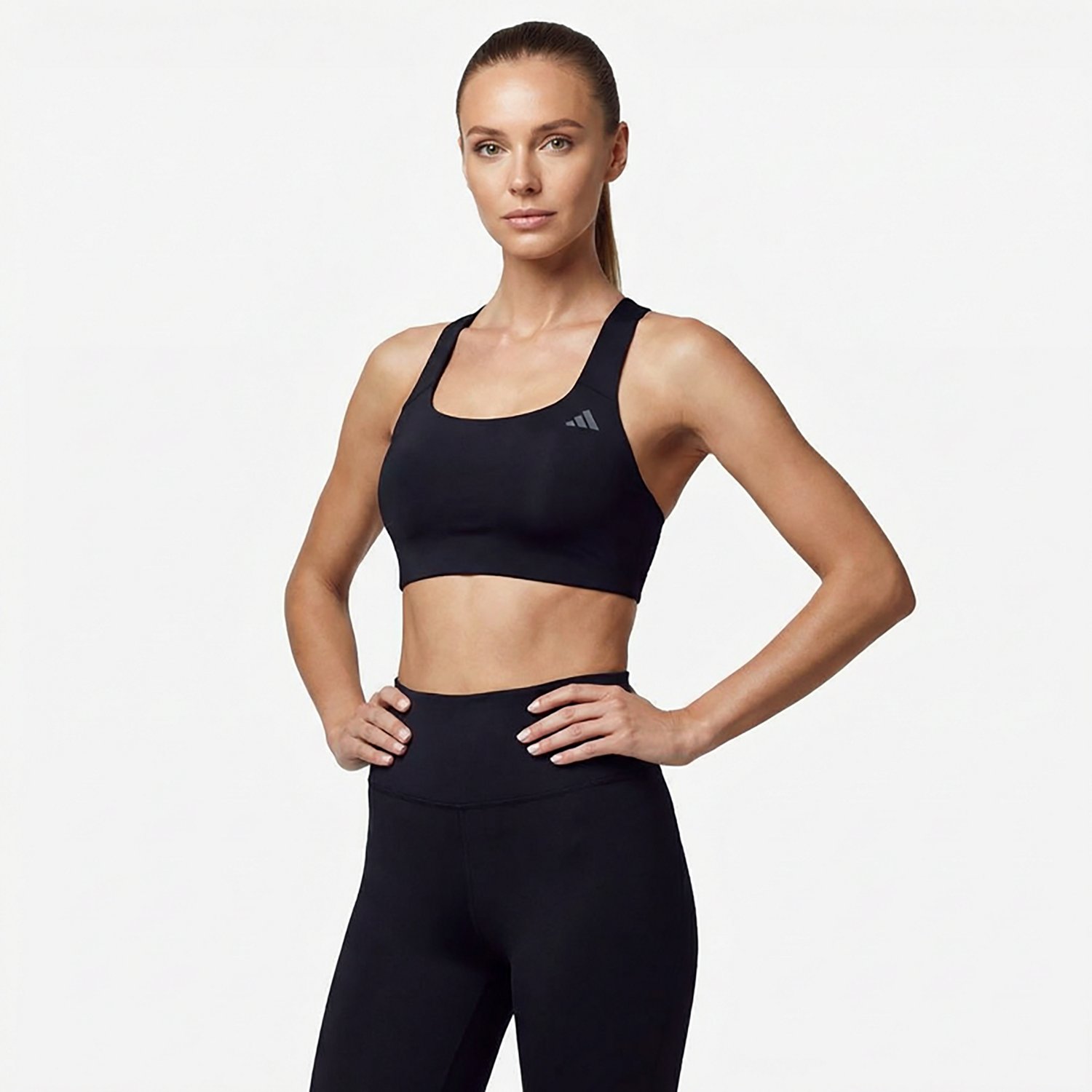 adidas Women's Optimé Workout Medium Support Sports Bra - view number 2