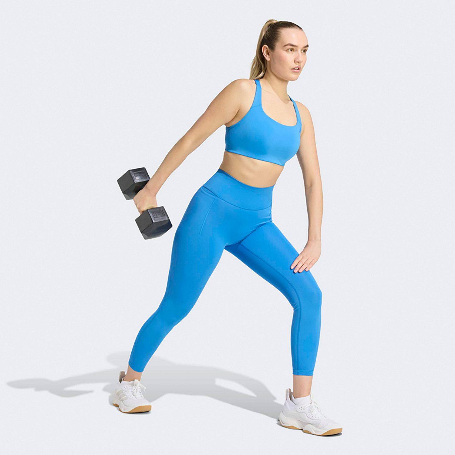adidas Women's Optimé Workout Medium Support Sports Bra - view number 3