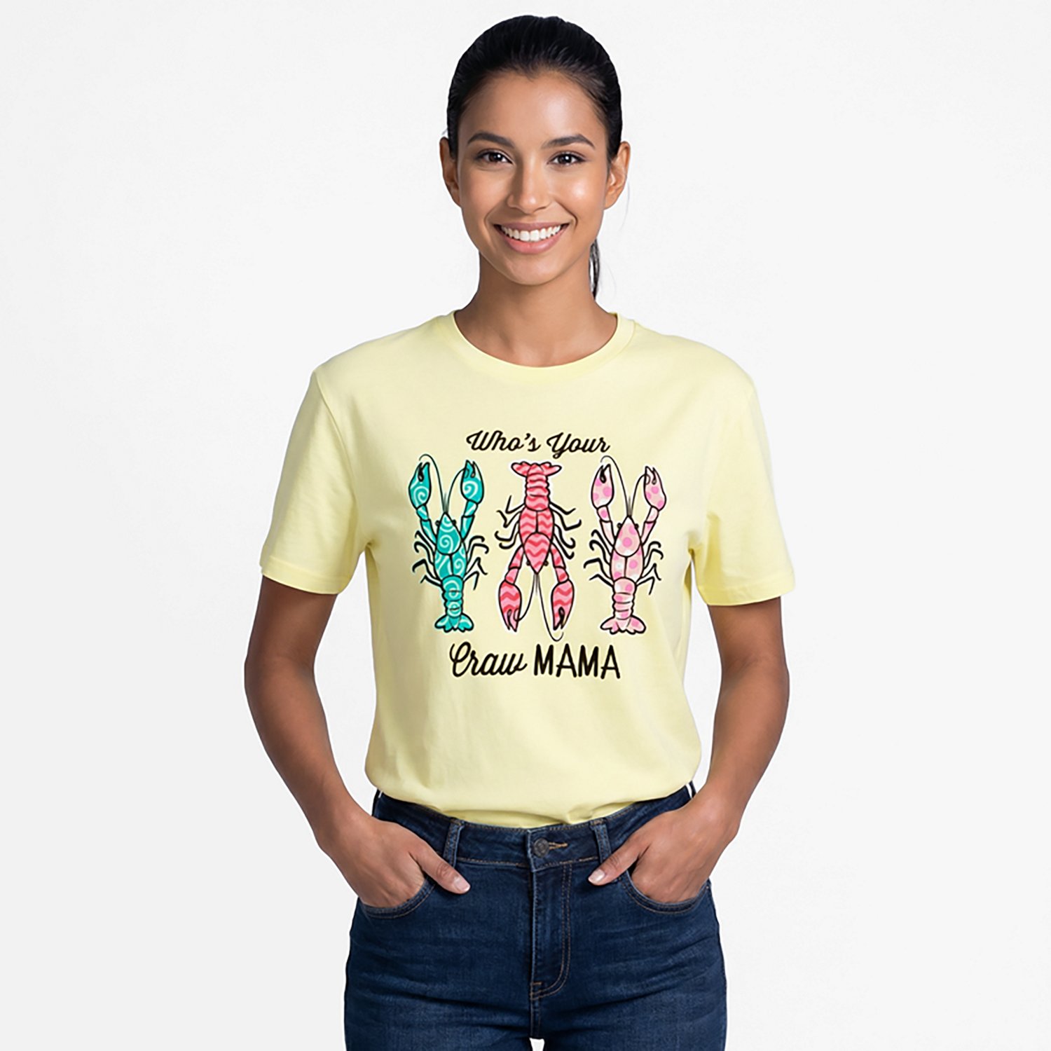 Academy Sports + Outdoors Women's Craw Mama T-shirt - view number 2