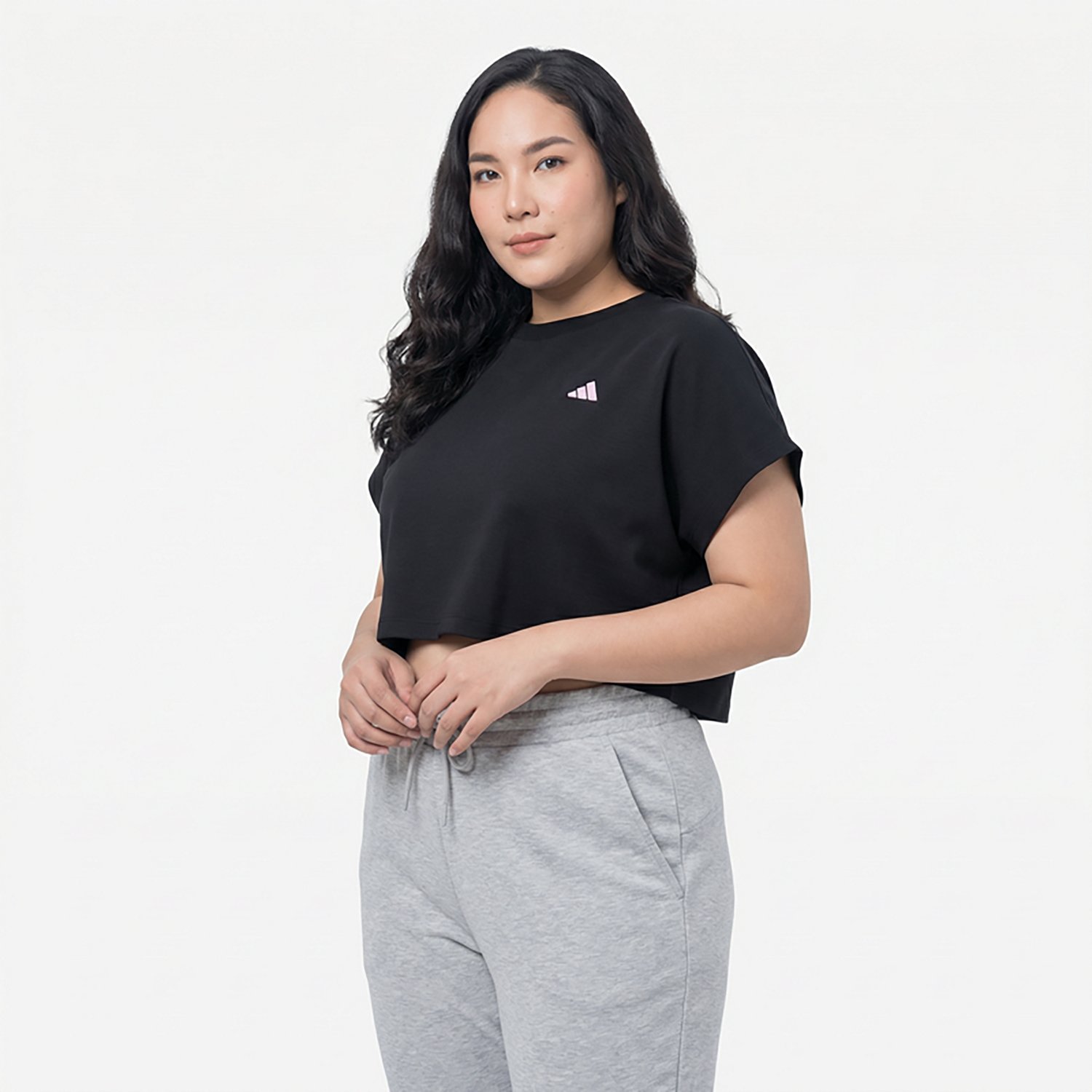 adidas Women's Colored Logo Graphic T-shirt - view number 2