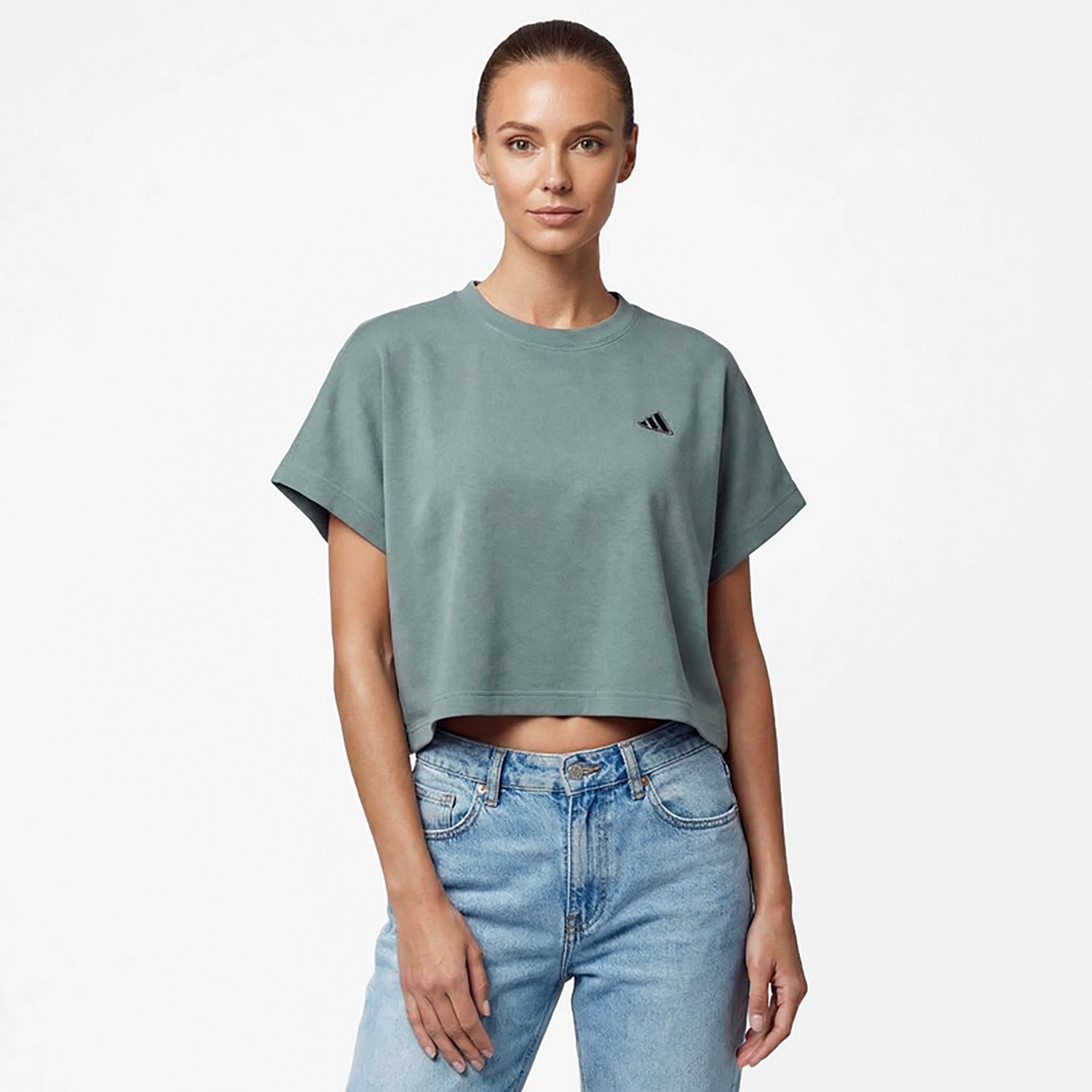adidas Women's Colored Logo Graphic T-shirt - view number 2