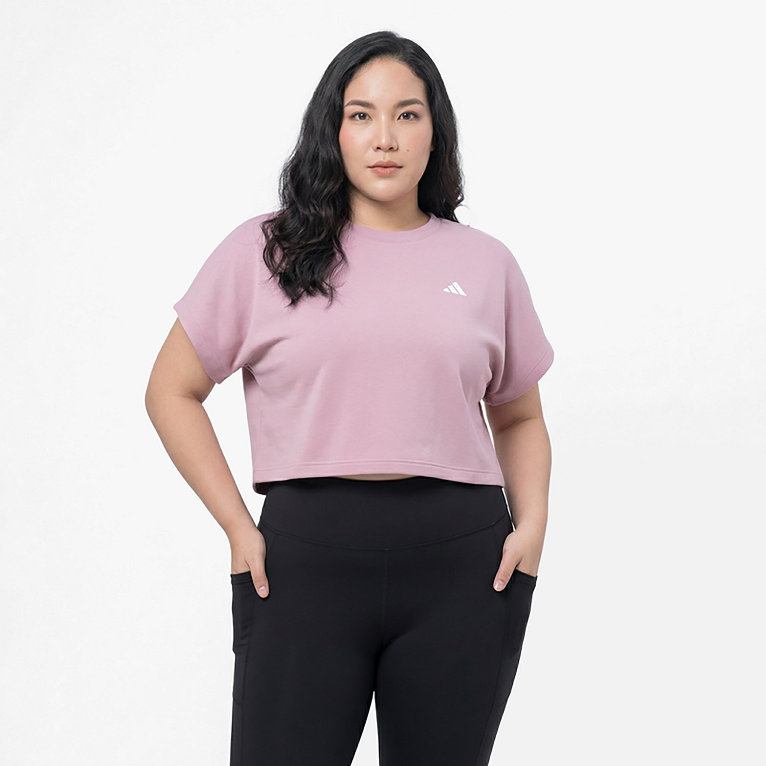 adidas Women's Colored Logo Graphic T-shirt - view number 2
