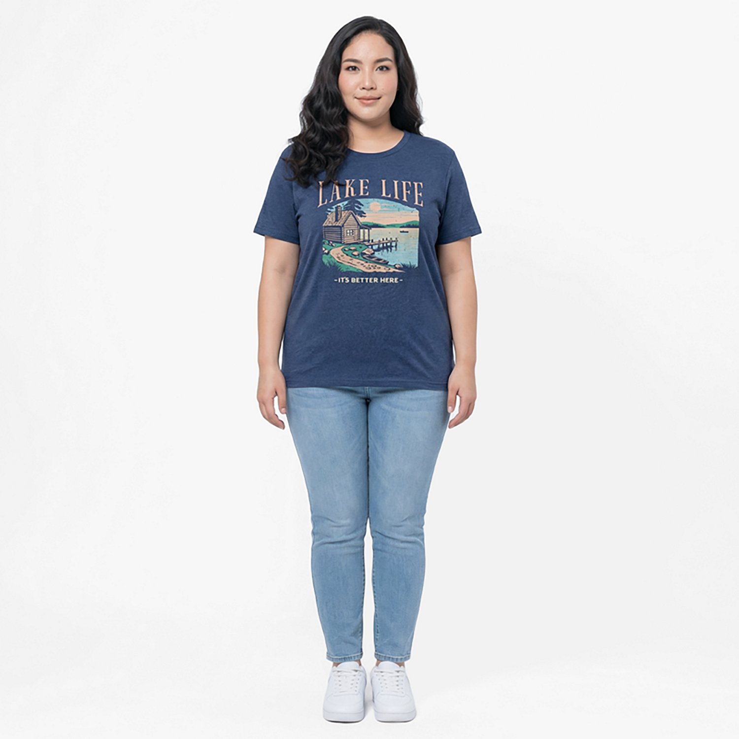 Academy Sports + Outdoors Women's Lake Life T-shirt