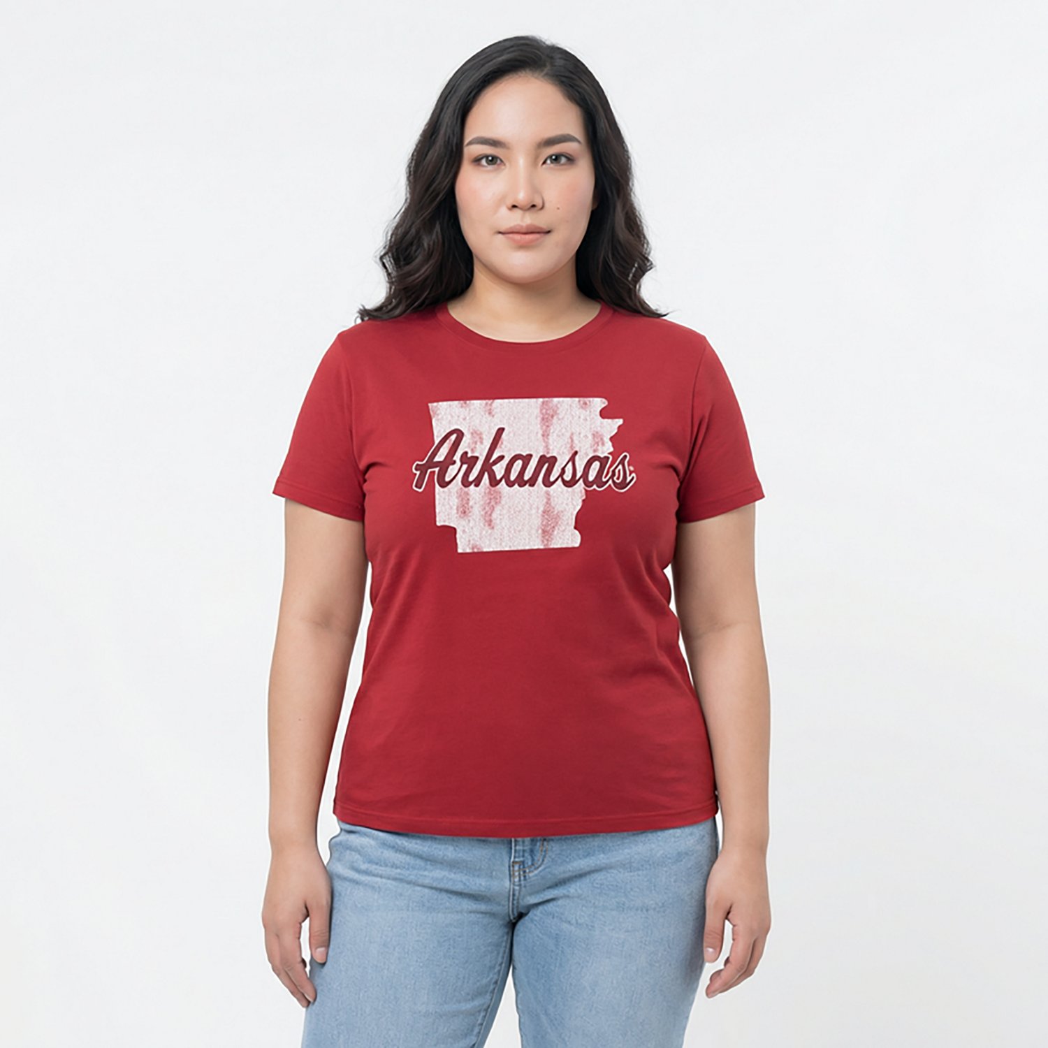 WILDCAT RETRO Women's Arkansas State Script Meet and Greet T-shirt - view number 2