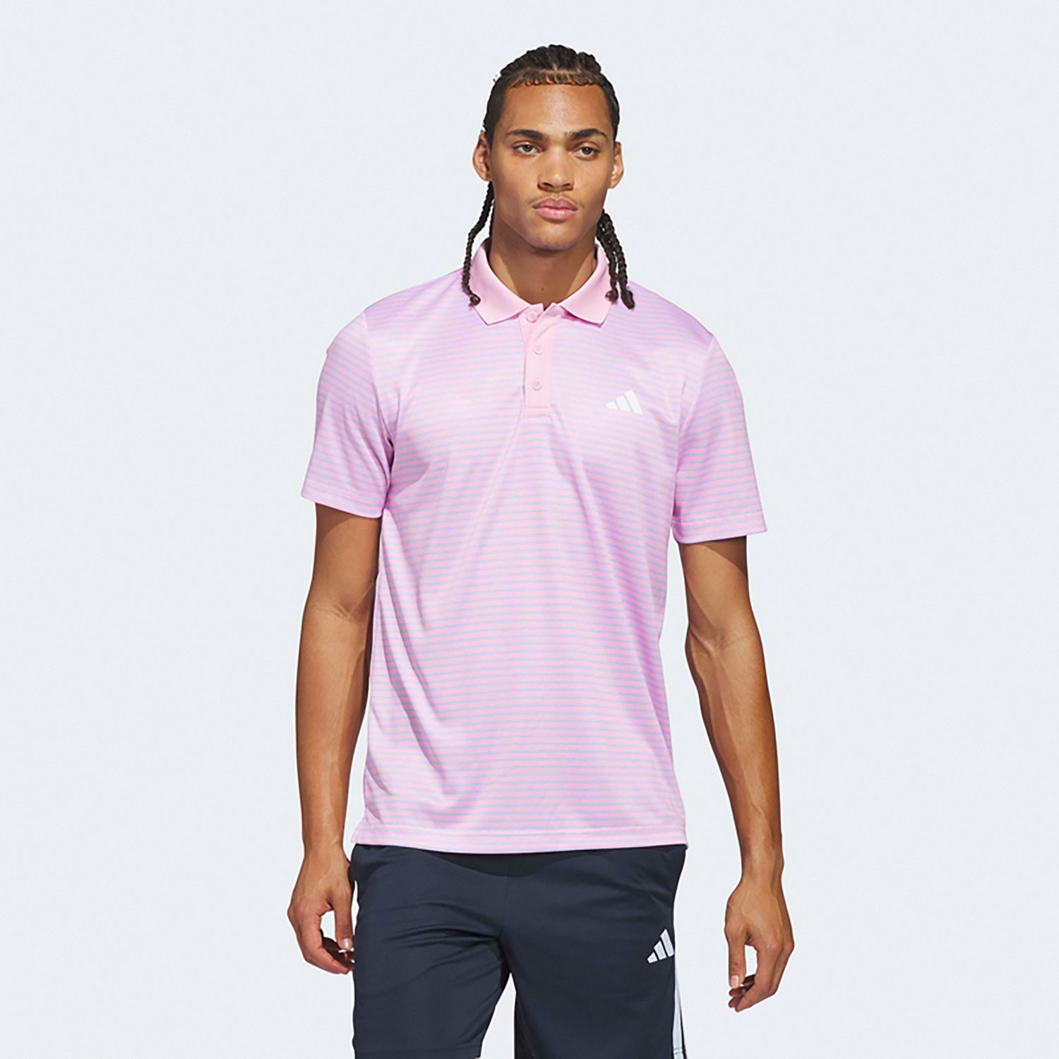 adidas Men's Training Essentials Stripe Polo Shirt