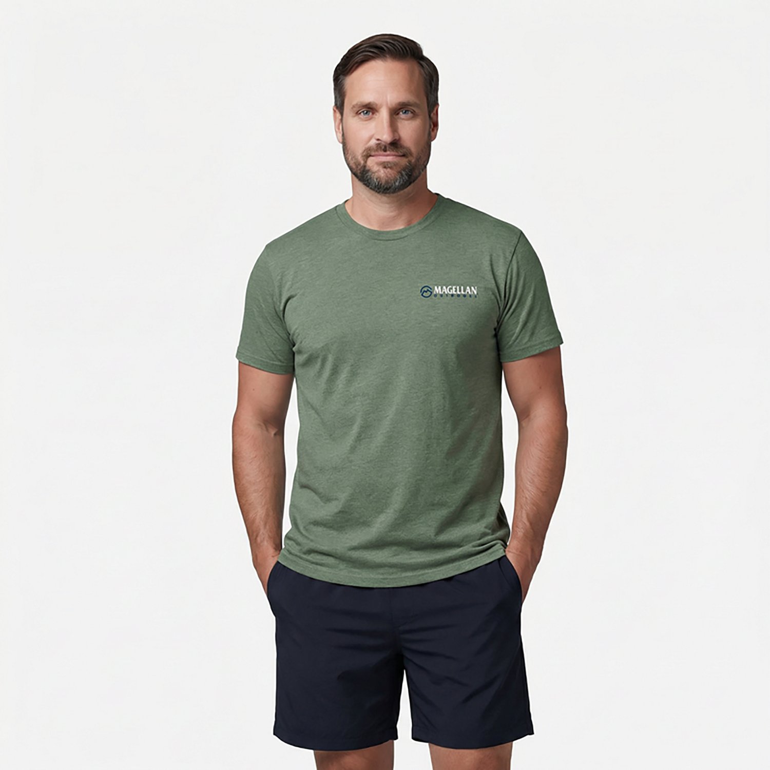 Magellan Outdoors Men's Morning Splash Short Sleeve T-shirt - view number 2