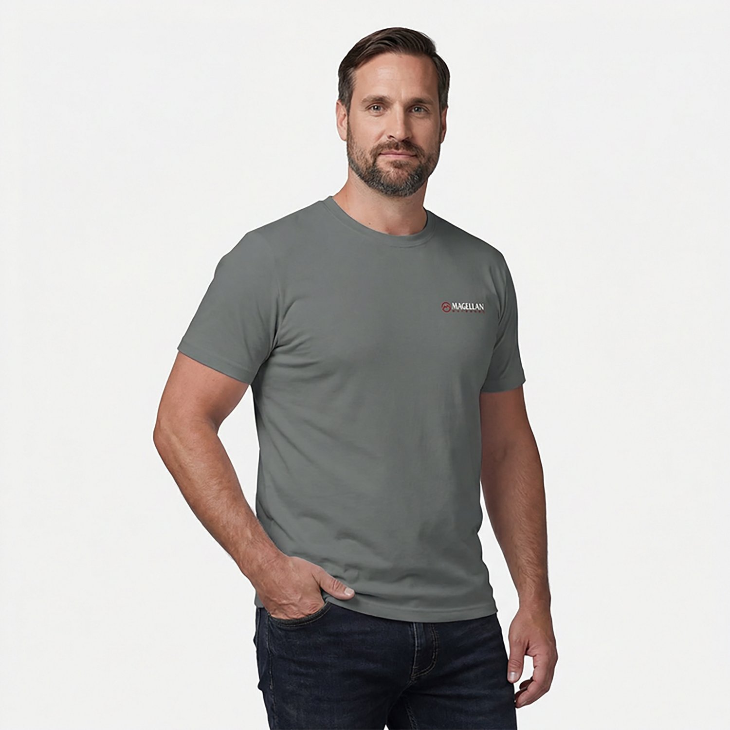 Magellan Outdoors Men's Mississippi Bass Overlap State T-shirt - view number 2