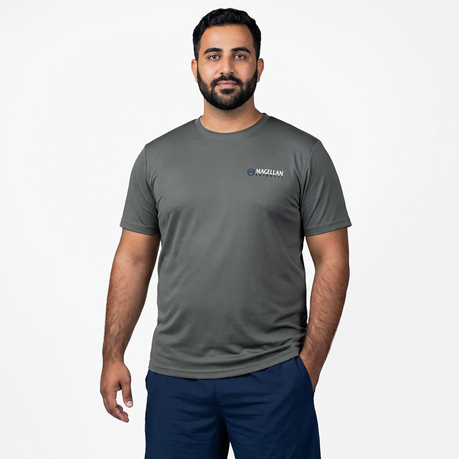 Magellan Outdoors Men's West Virginia Bass Overlap State T-shirt - view number 2