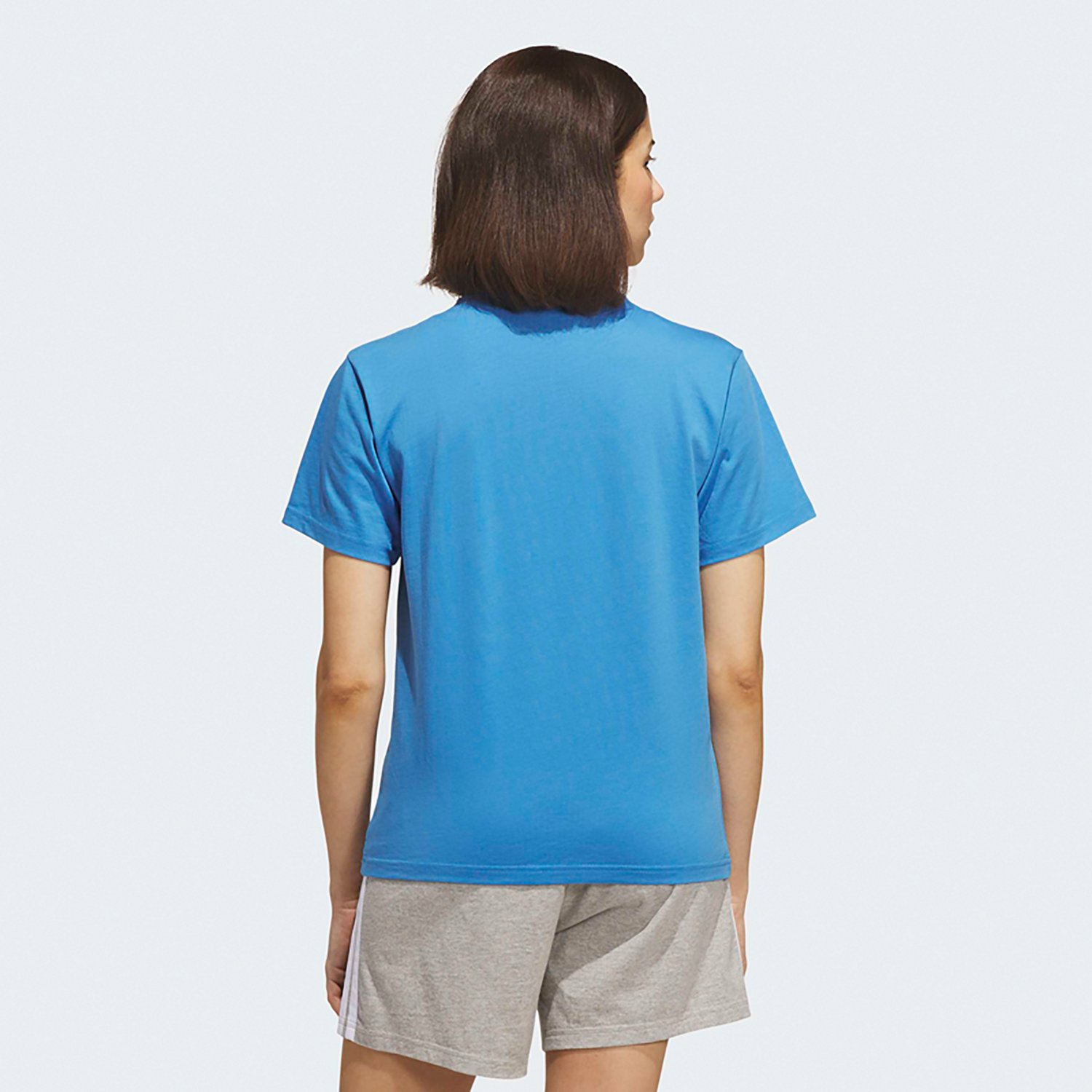 adidas Women's Western Florals Big Logo Graphic T-shirt - view number 2