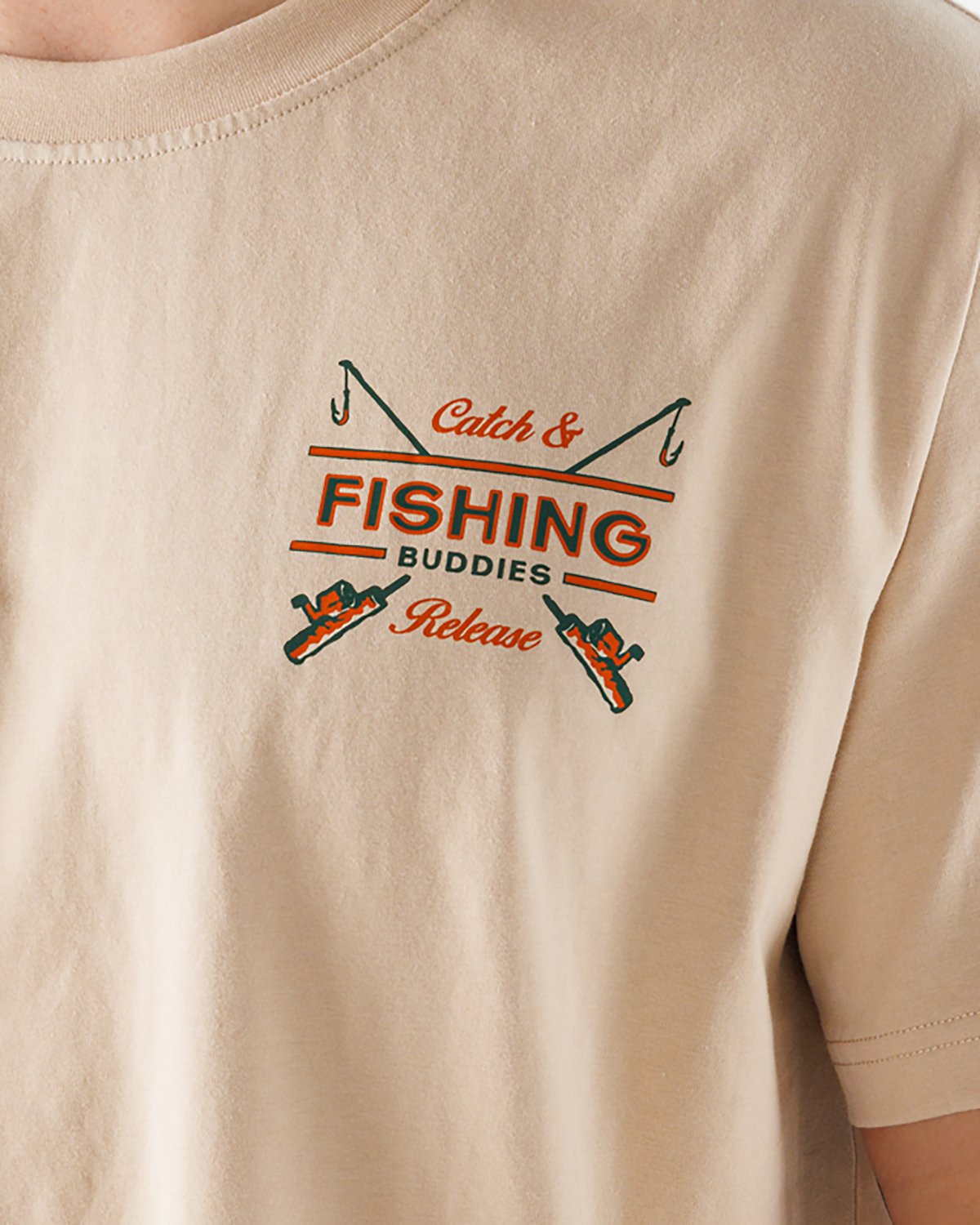 Waggle Men's Fishing Buddies T-shirt - view number 3